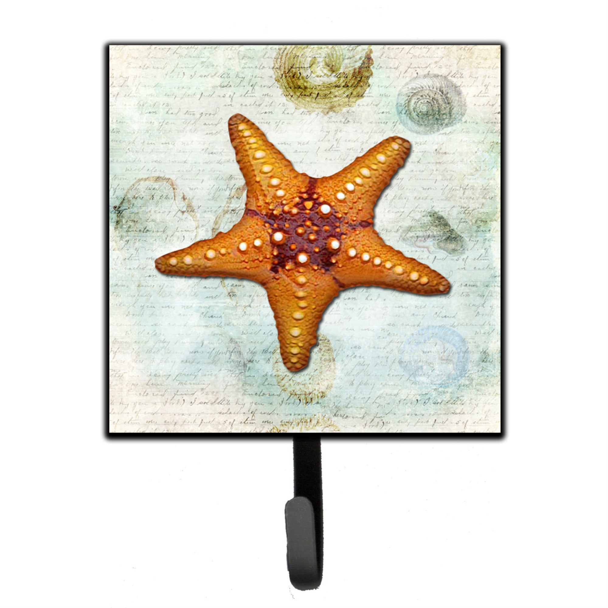 Caroline'S Treasures Sb3035Sh4 Starfish Leash Or Key Holder, Small, Multicolor