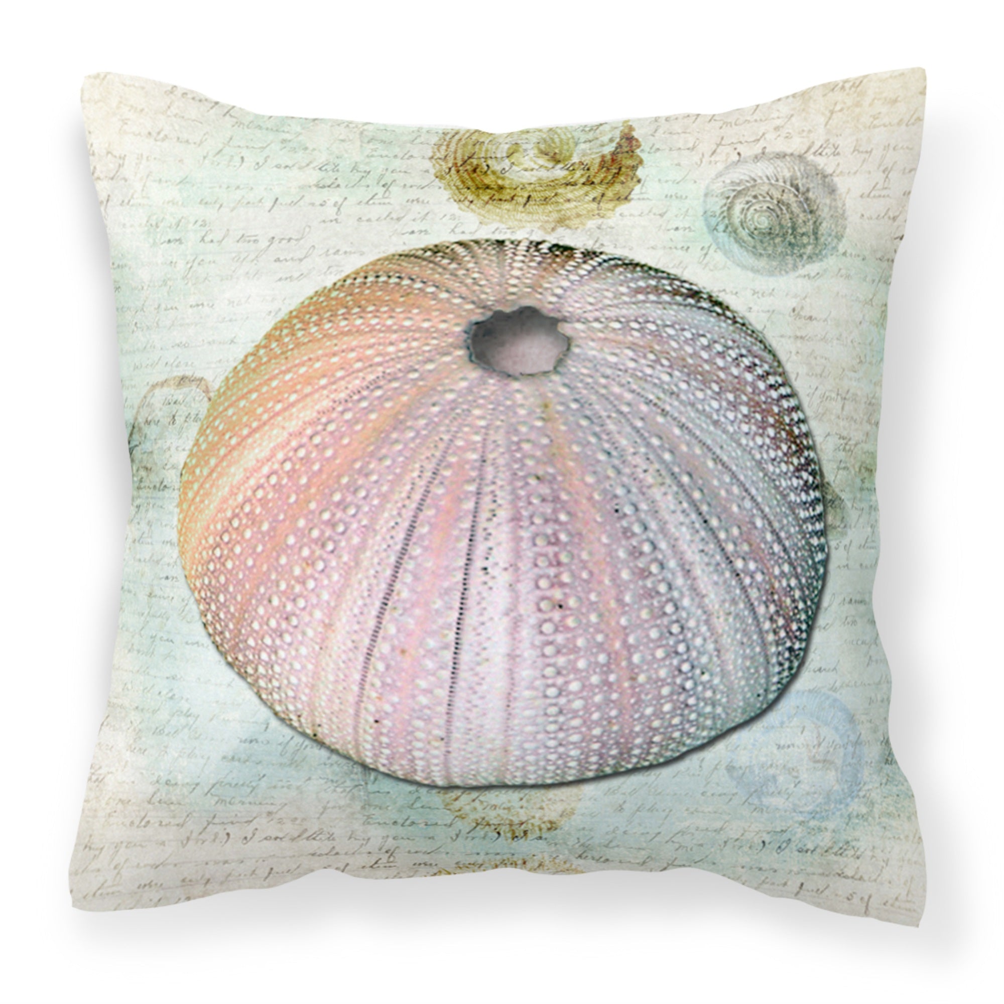 Caroline'S Treasures Sb3046Pw1414 Anemone Canvas Fabric Decorative Pillow, Large, Multicolor
