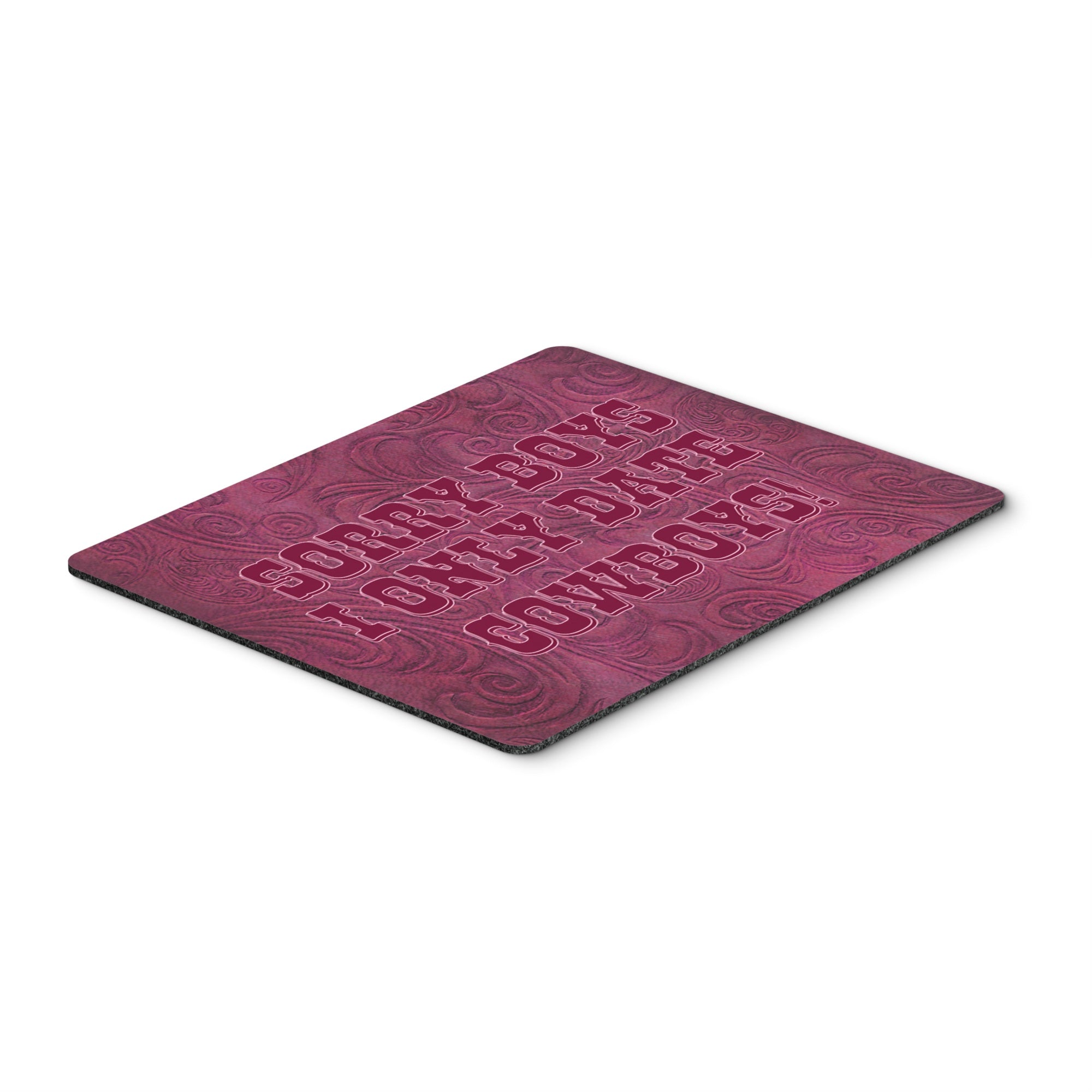 Caroline'S Treasures Sorry Boys I Only Date Cowboys In Pink Mouse Pad/Hot Pad/Trivet (Sb3062Mp)