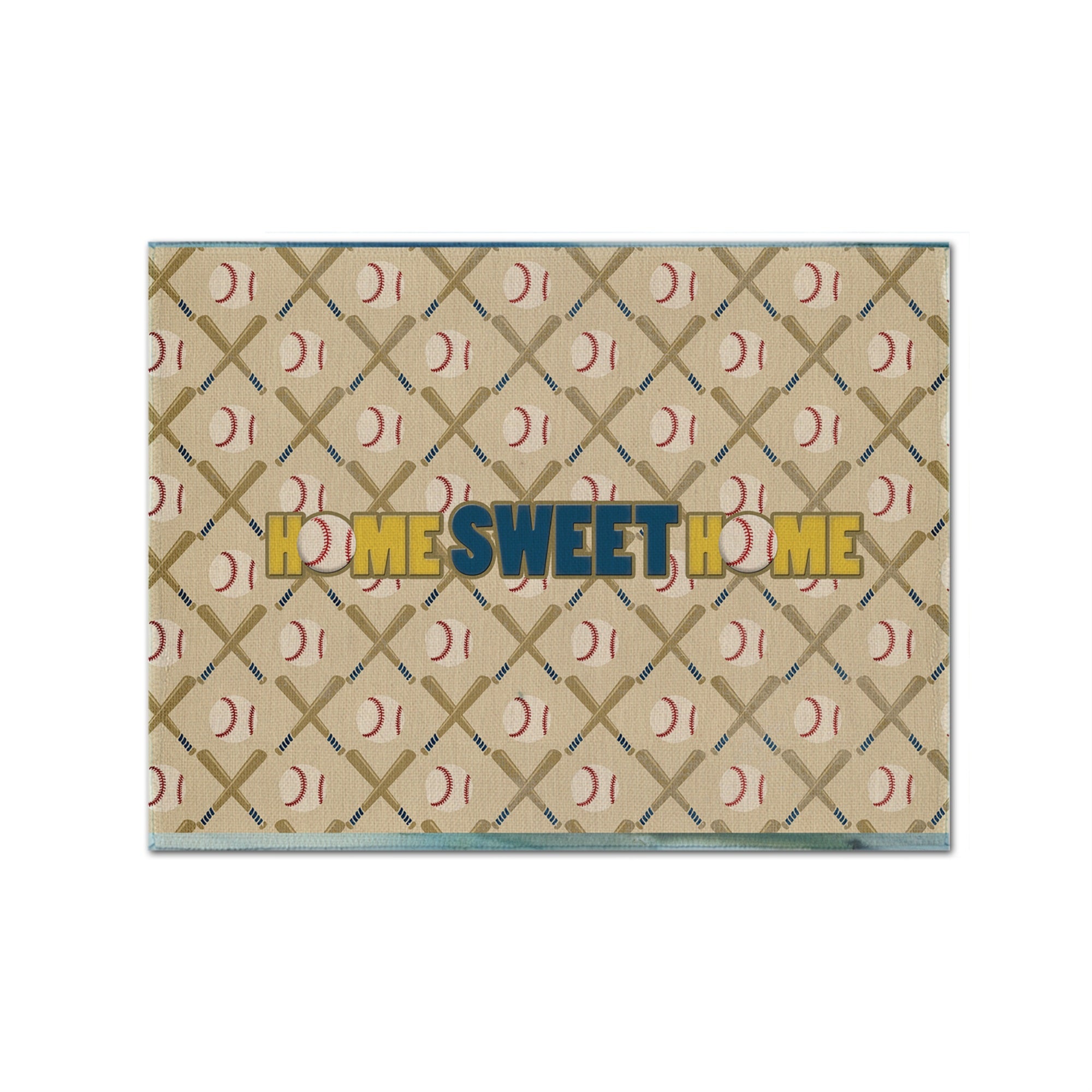 Caroline'S Treasures Sb3076Plmt Home Sweet Home Fabric Placemat, Multicolor