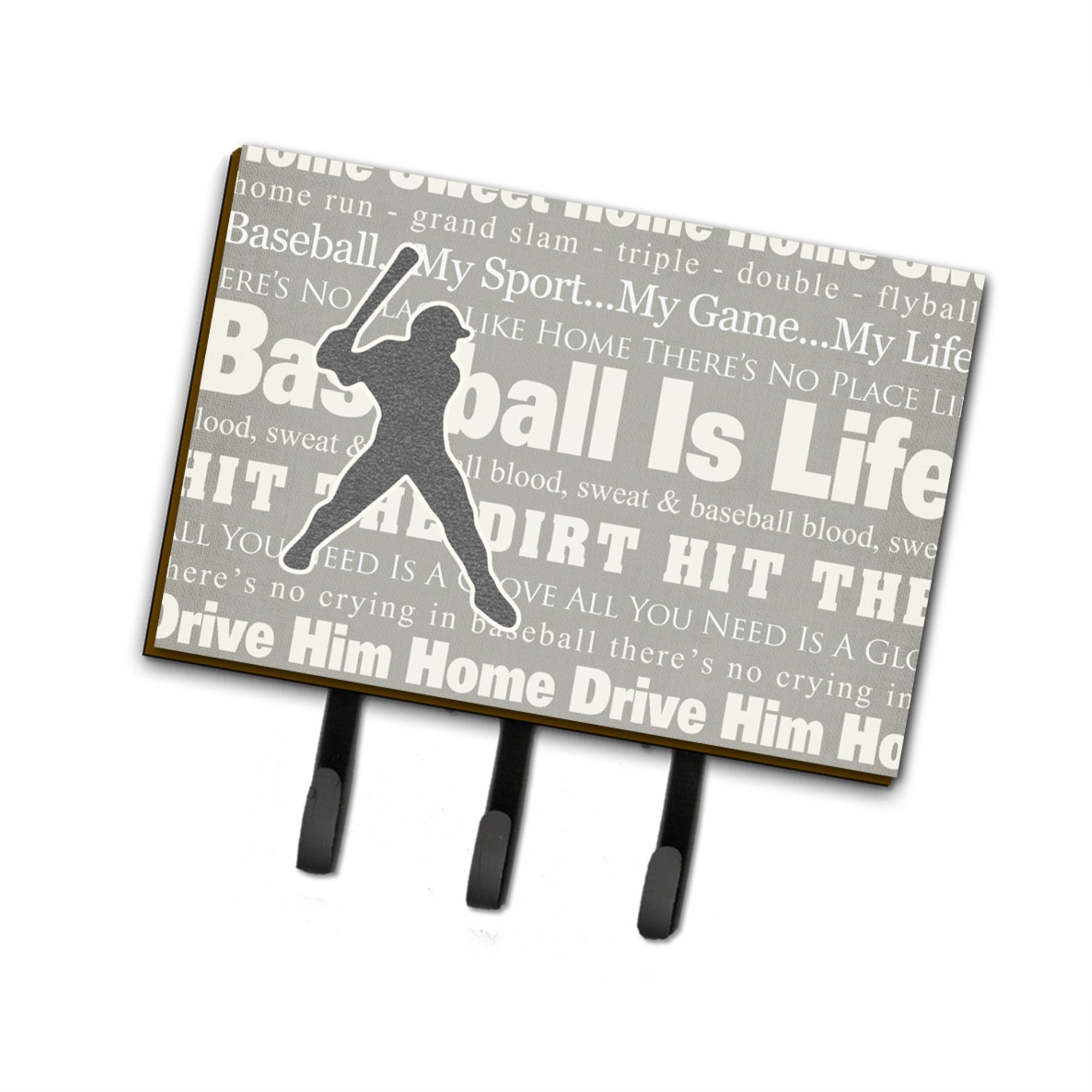 Caroline'S Treasures Sb3078Th68 Baseball Is Life Leash Or Key Holder, Large, Multicolor