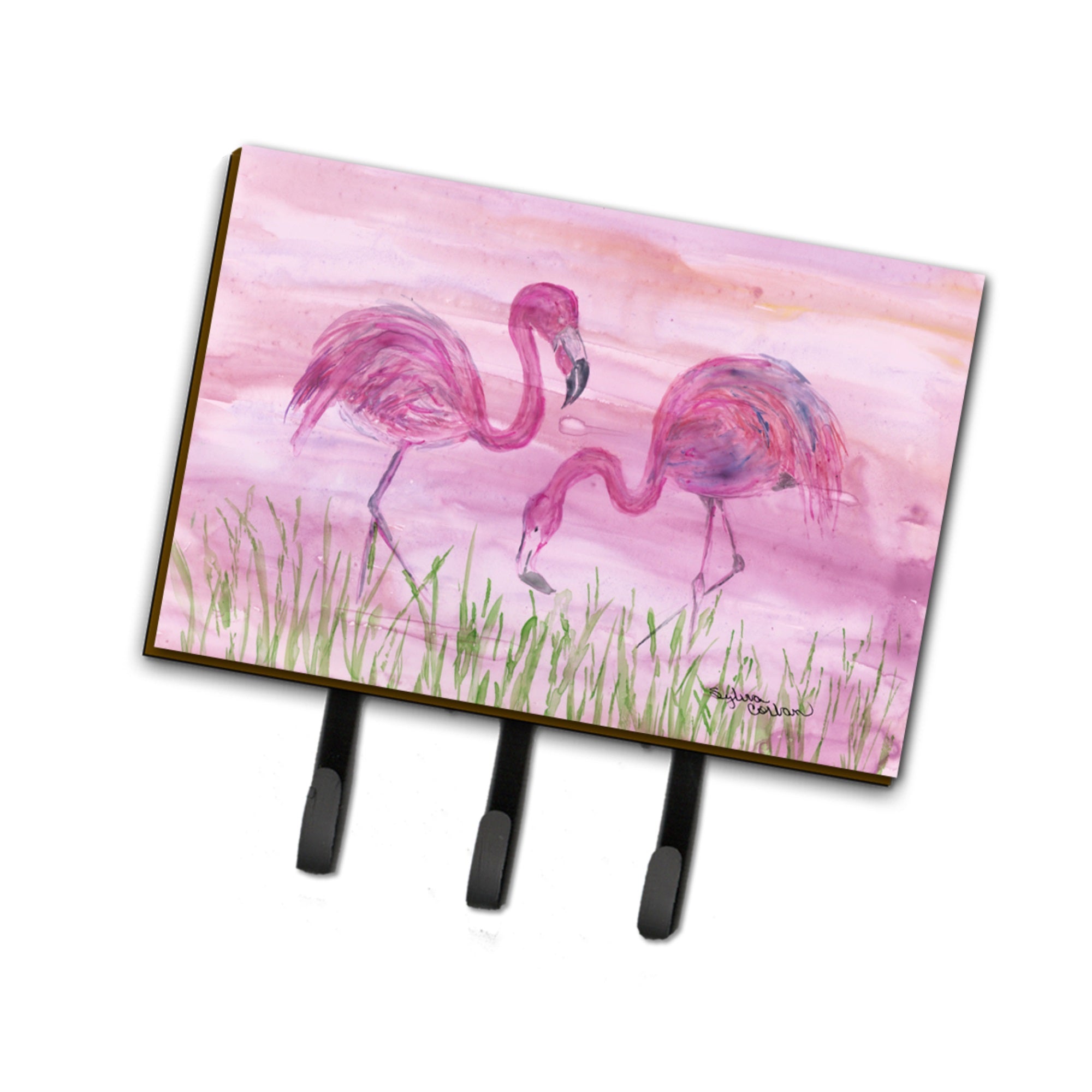 Flamingos Leash Or Key Holder Sc2018Th68