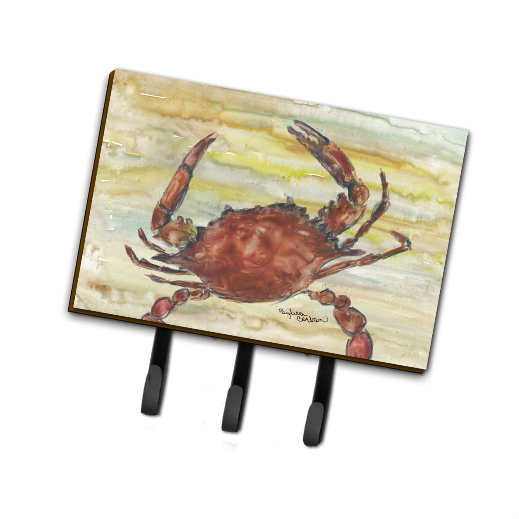 Cooked Crab Yellow Sky Leash Or Key Holder Sc2022Th68