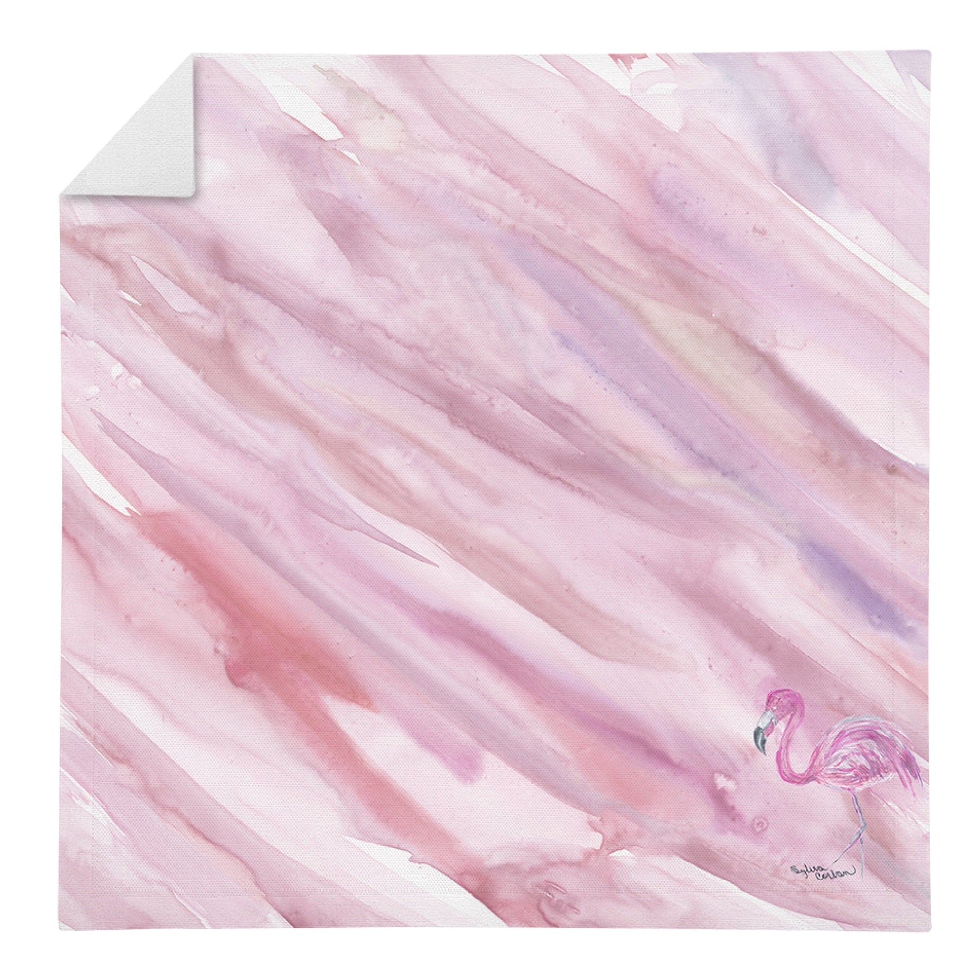 Flamingo #1 On Pink Napkin Sc2056Nap