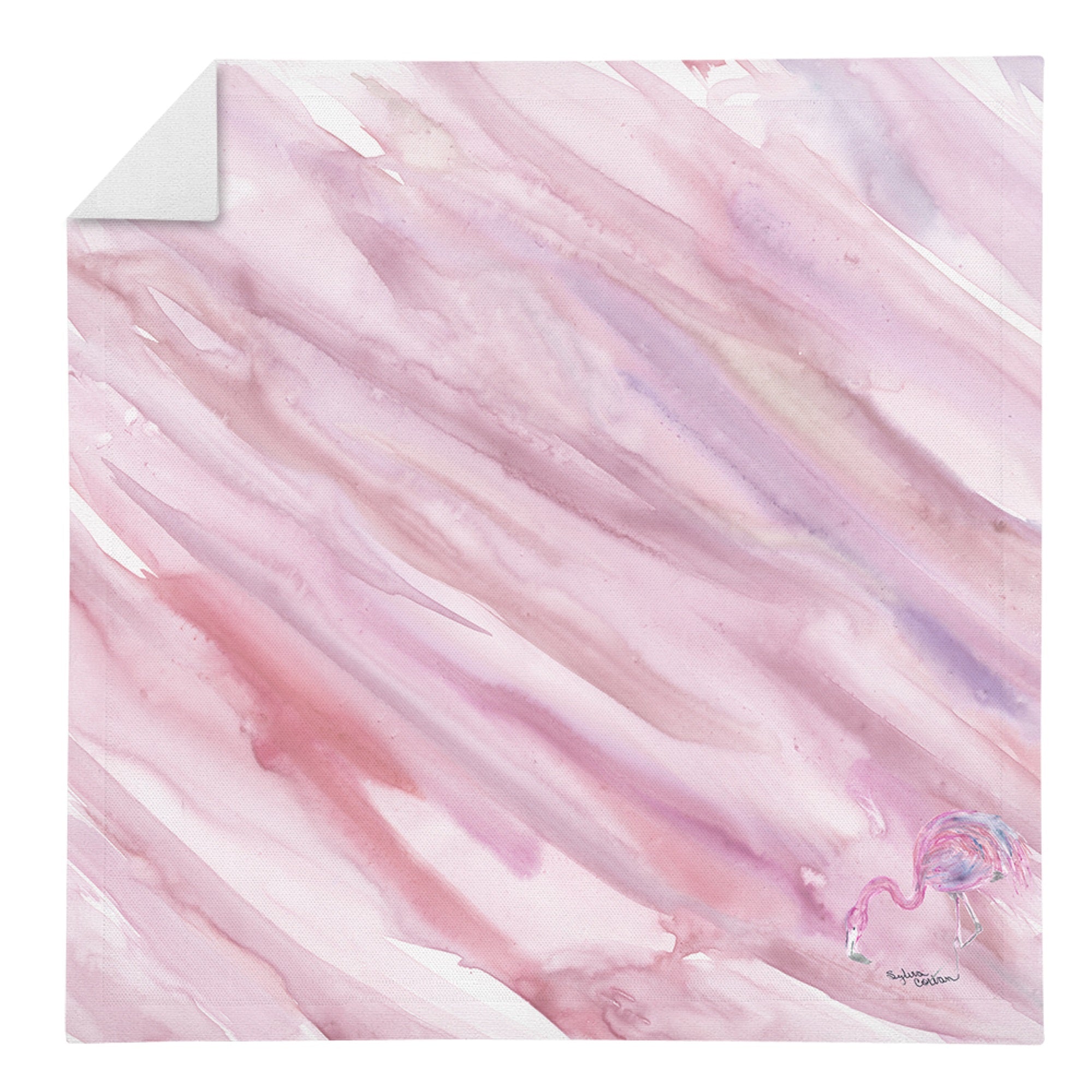 Flamingo #2 On Pink Napkin Sc2057Nap
