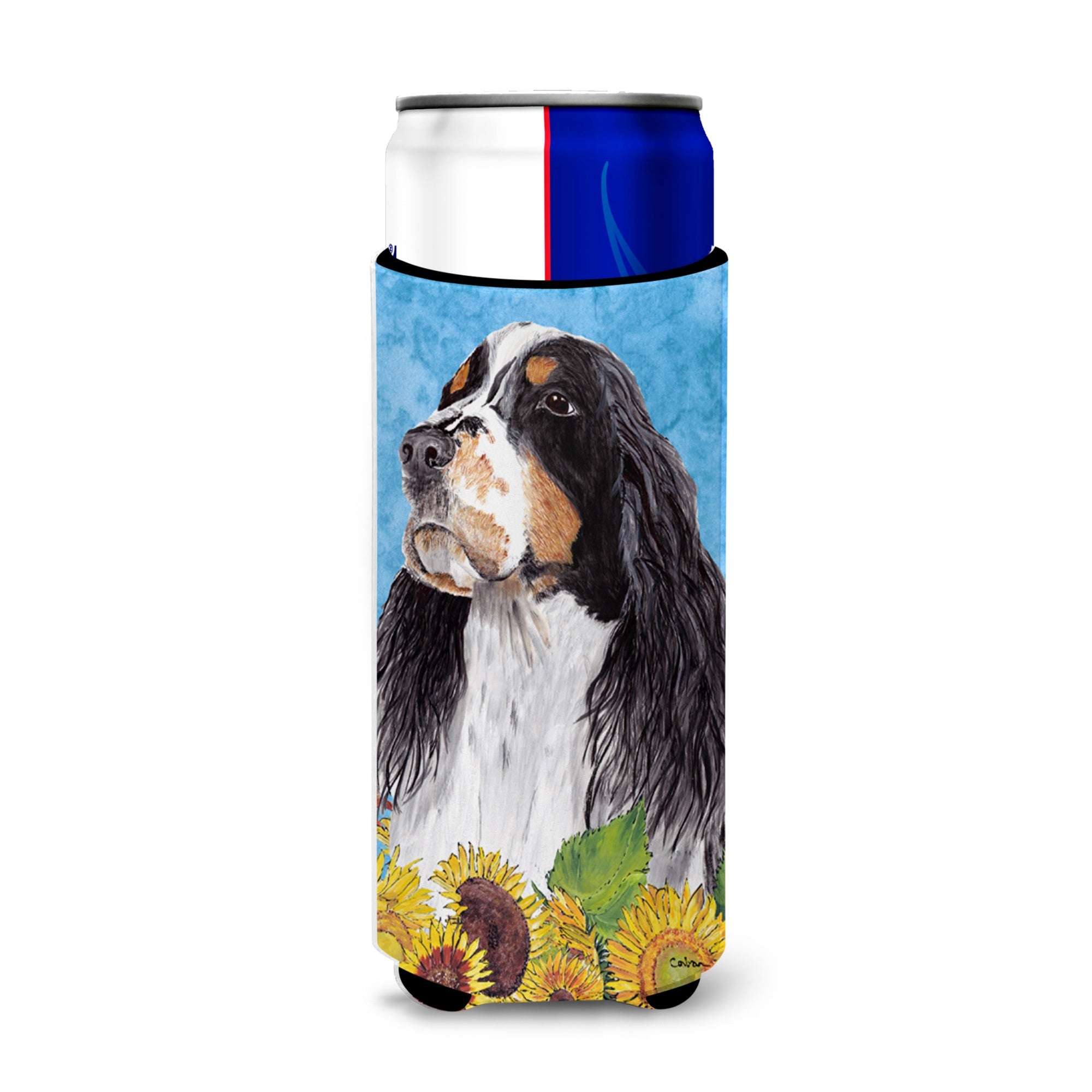 Springer Spaniel Ultra Beverage Insulators For Slim Cans Sc9058Muk