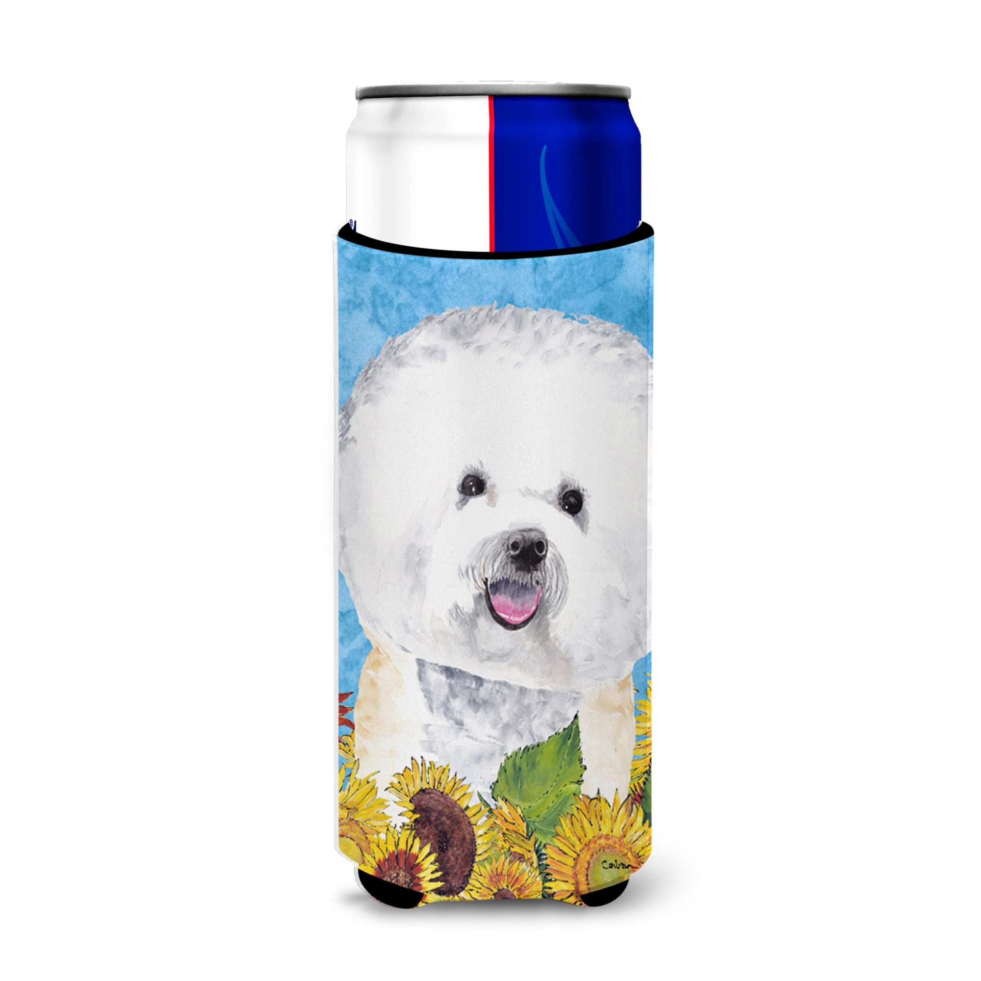 Bichon Frise Ultra Beverage Insulators For Slim Cans Sc9059Muk