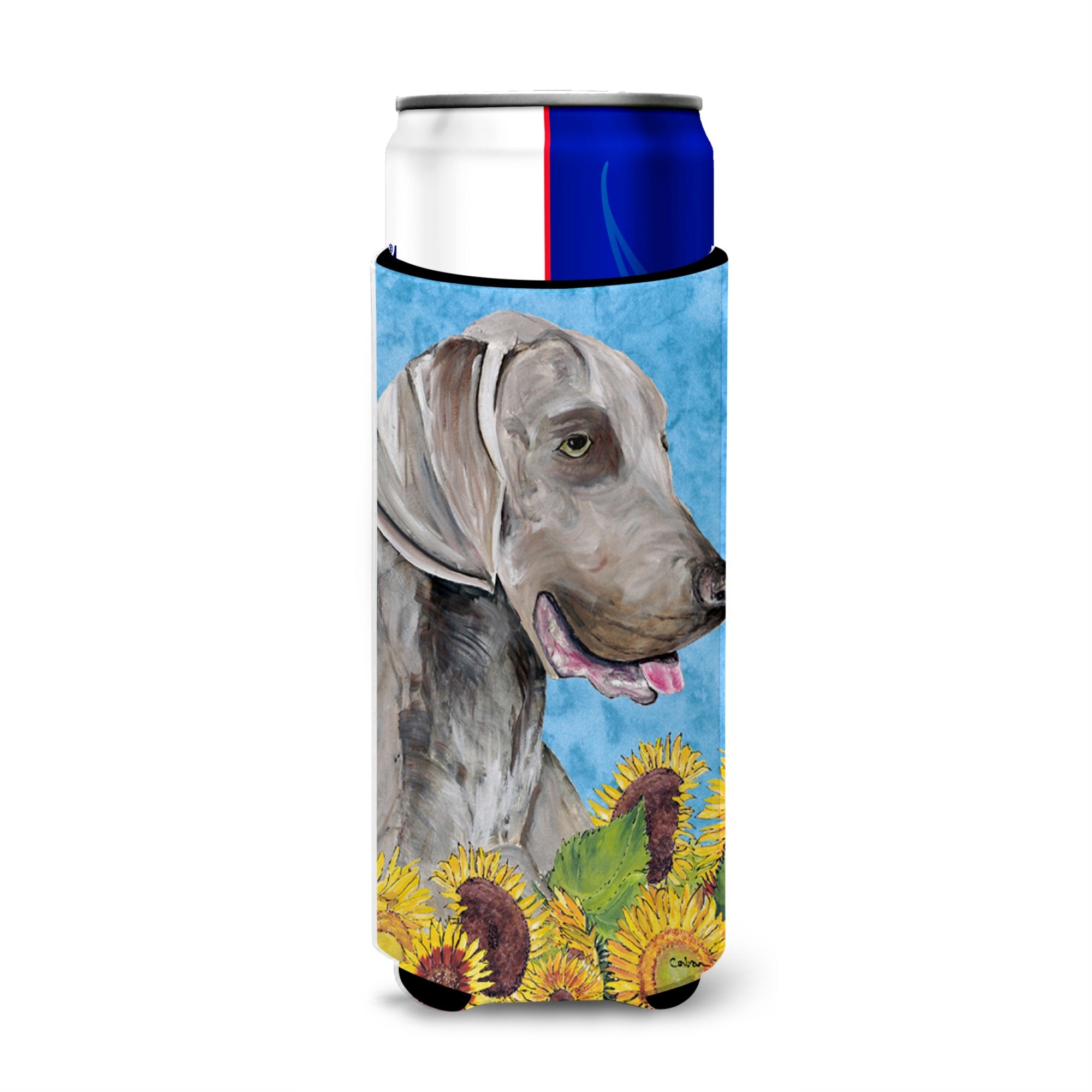 Weimaraner Ultra Beverage Insulators For Slim Cans Sc9080Muk