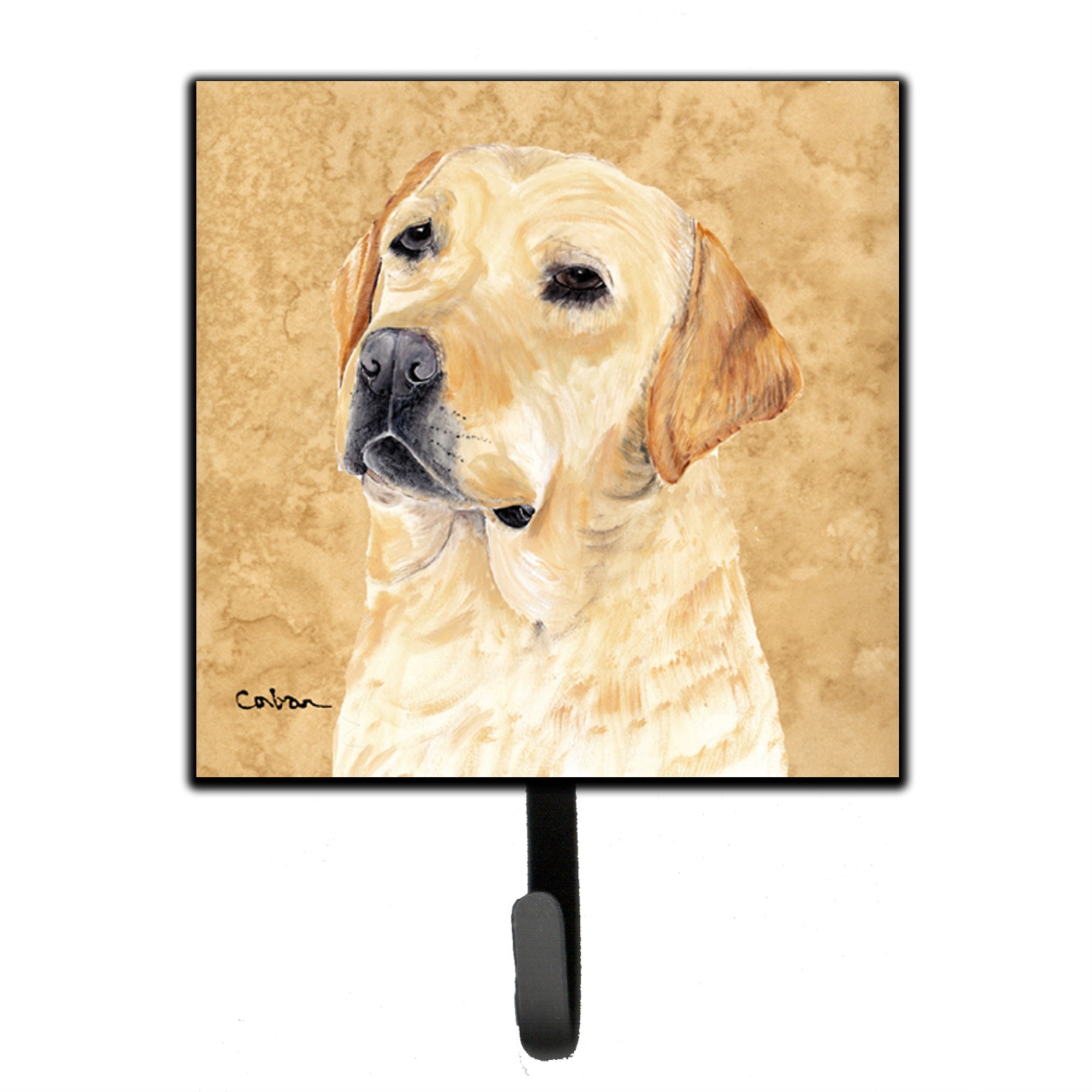 Caroline'S Treasures Sc9133Sh4 Labrador Leash Holder Or Key Hook, Small, Multicolor