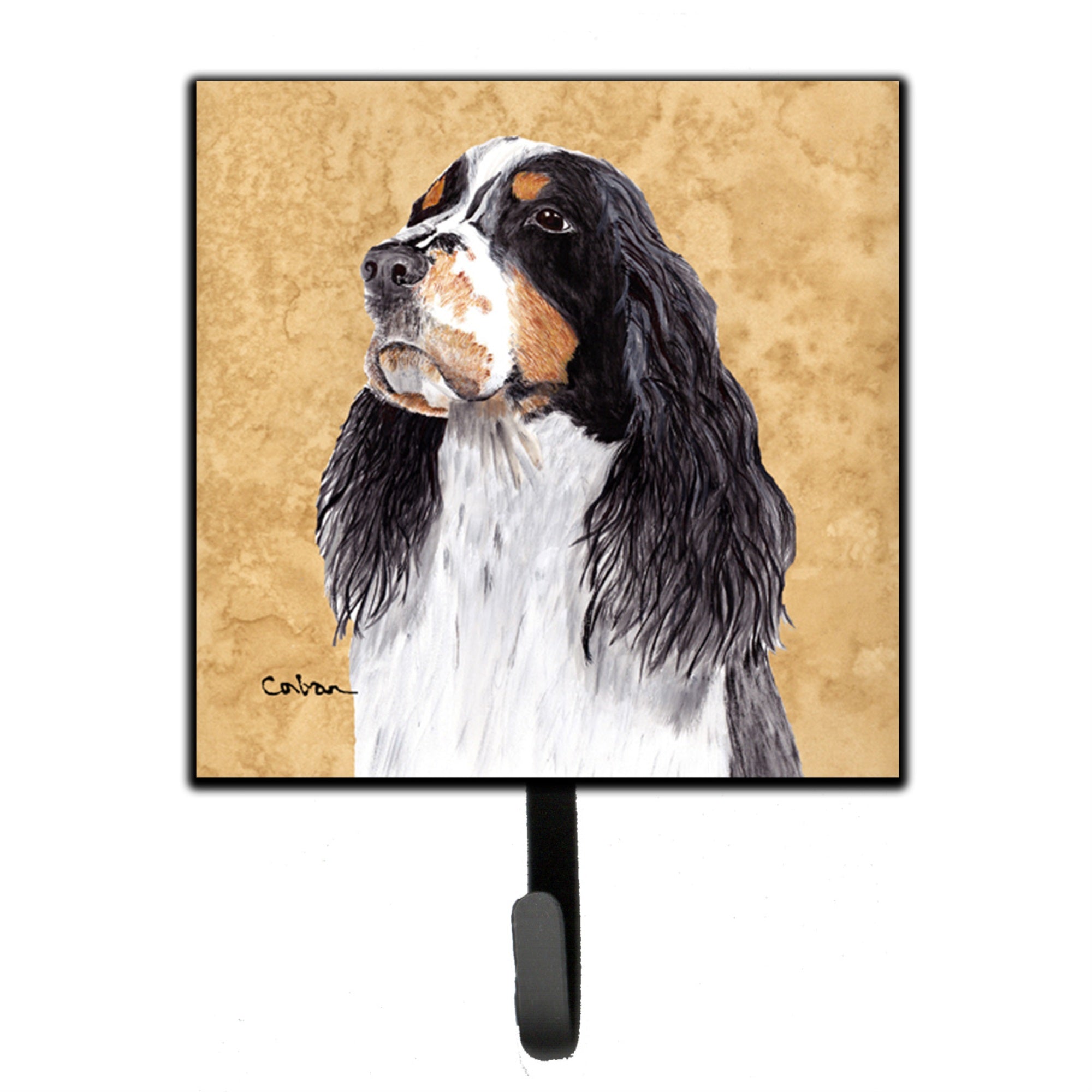 Caroline'S Treasures Sc9134Sh4 Springer Spaniel Leash Holder Or Key Hook, Small, Multicolor