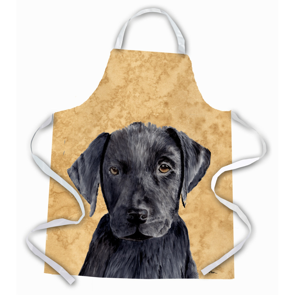Caroline'S Treasures Sc9136Apron Labrador Apron, Large, Multicolor