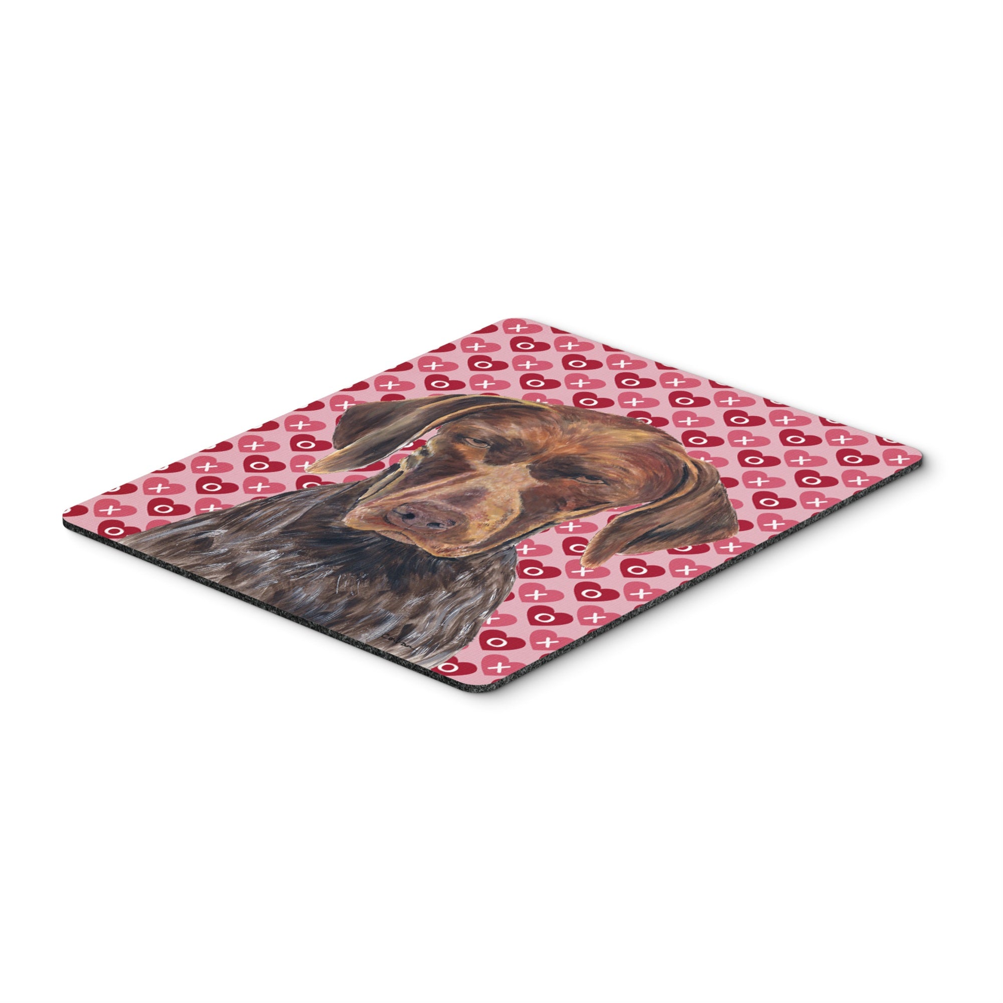 Caroline'S Treasures German Shorthaired Pointer Valentine'S Day Mouse Pad/Hot Pad/Trivet (Sc9244Mp)