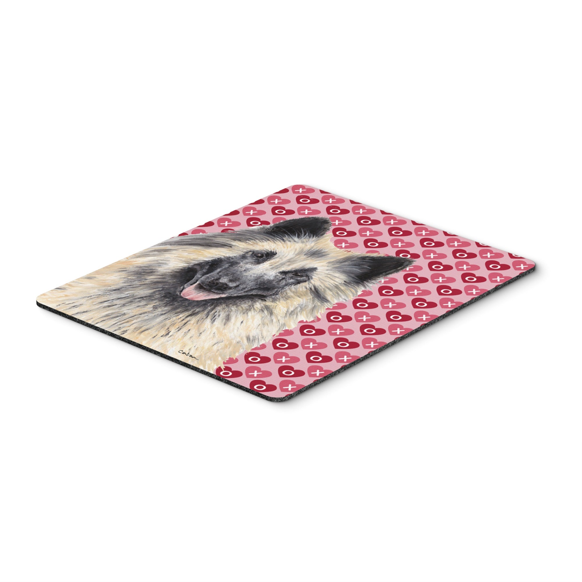 Caroline'S Treasures Belgian Tervuren Hearts Love & Valentine'S Day Mouse Pad/Hot Pad/Trivet (Sc9247Mp)