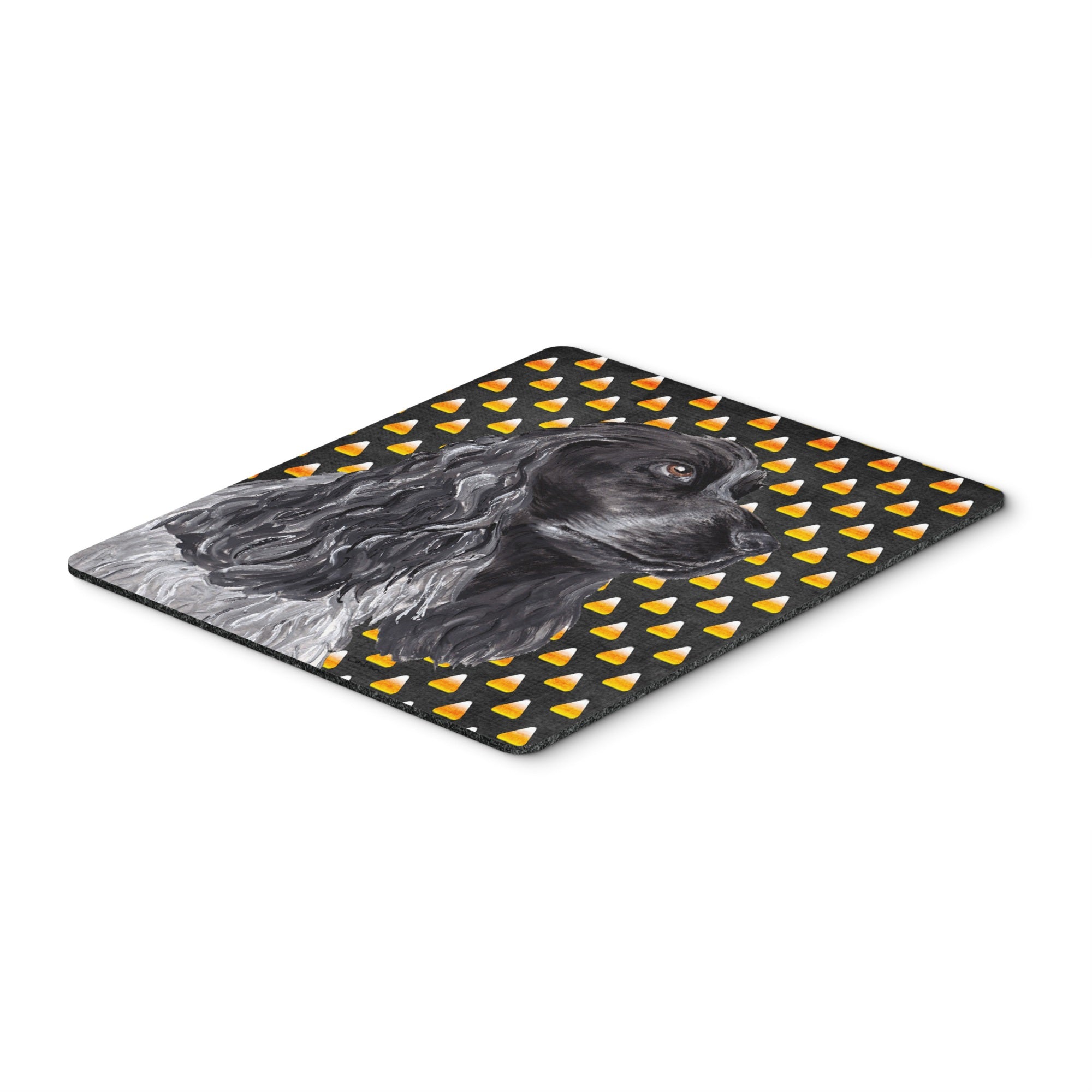 Caroline'S Treasures Cocker Spaniel Halloween Candy Corn Mouse Pad/Hot Pad/Trivet (Sc9526Mp)