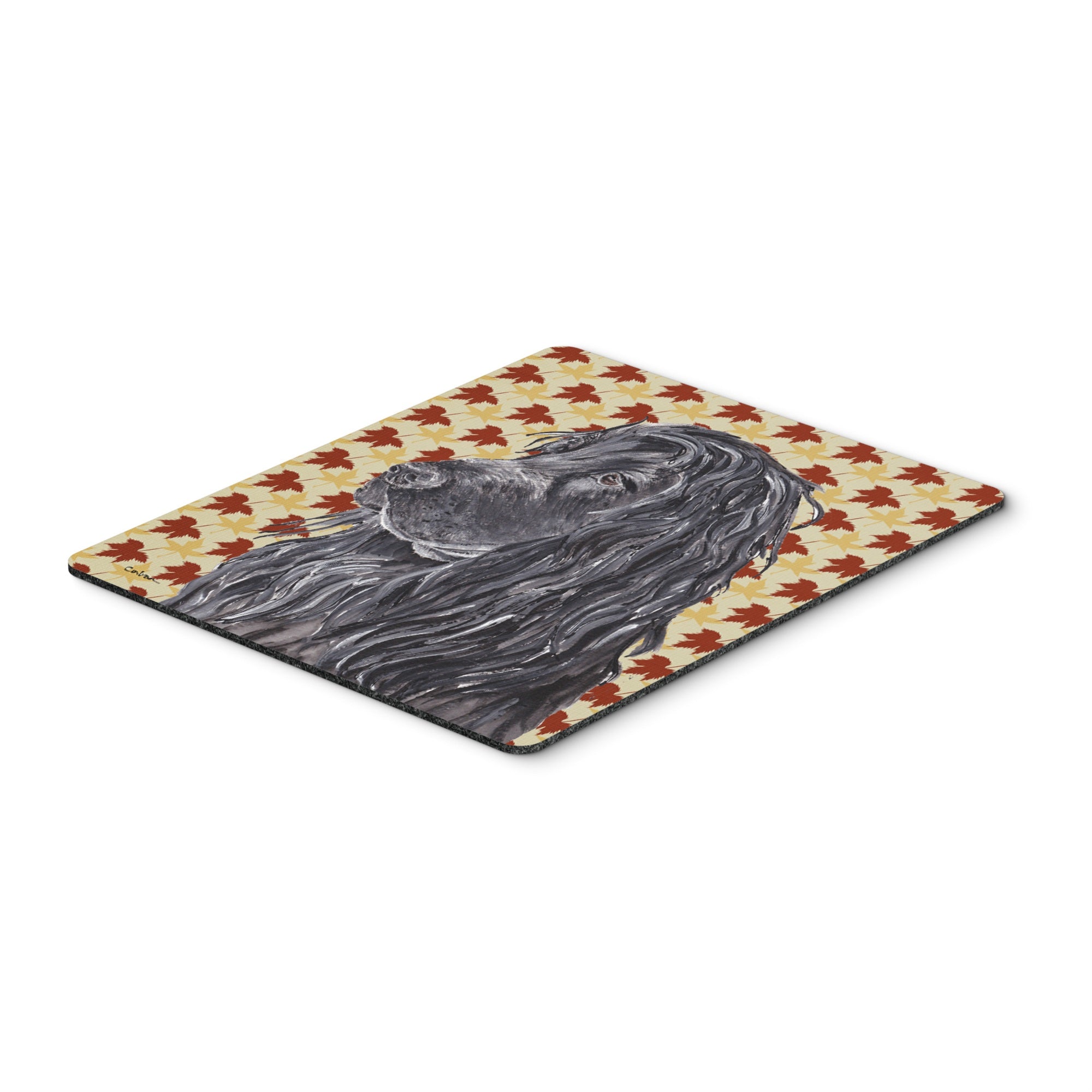 Caroline'S Treasures English Cocker Spaniel Fall Leaves Mouse Pad/Hot Pad/Trivet (Sc9541Mp)