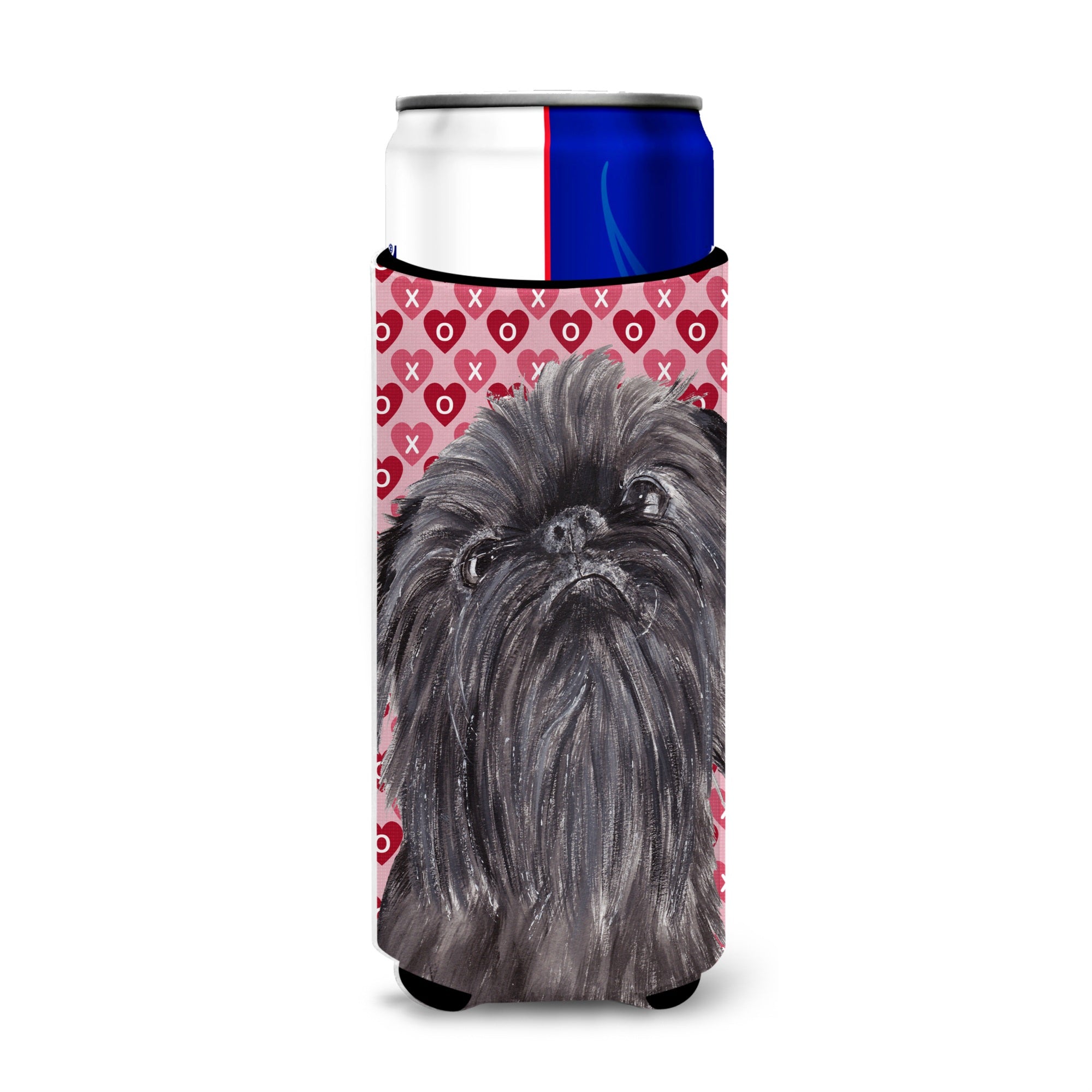 Brussels Griffon Valentine'S Love Ultra Beverage Insulators For Slim Cans