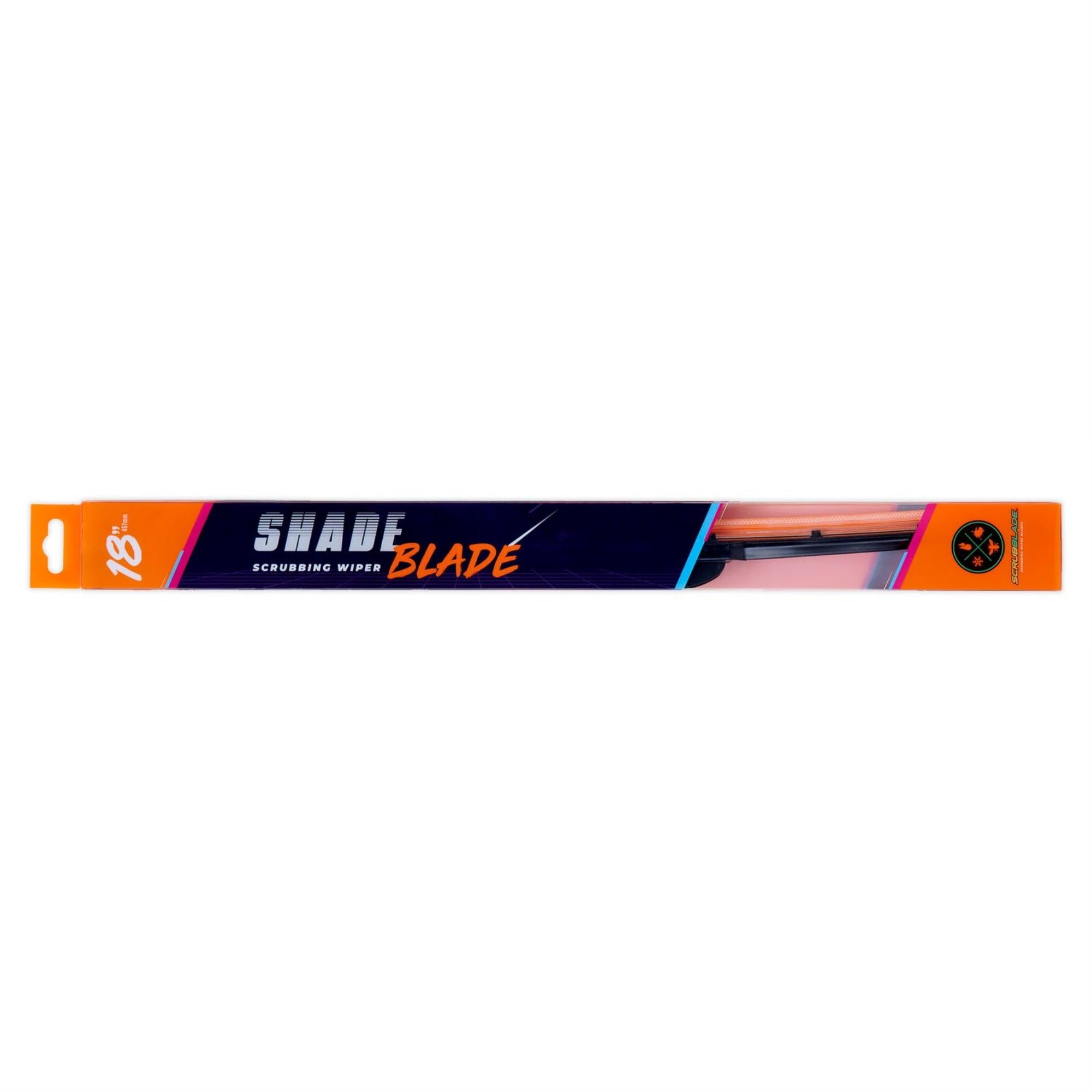 Scrubblade CBO2000: 20 510Mm Orange Silicone Shadeblade Wiper Blade