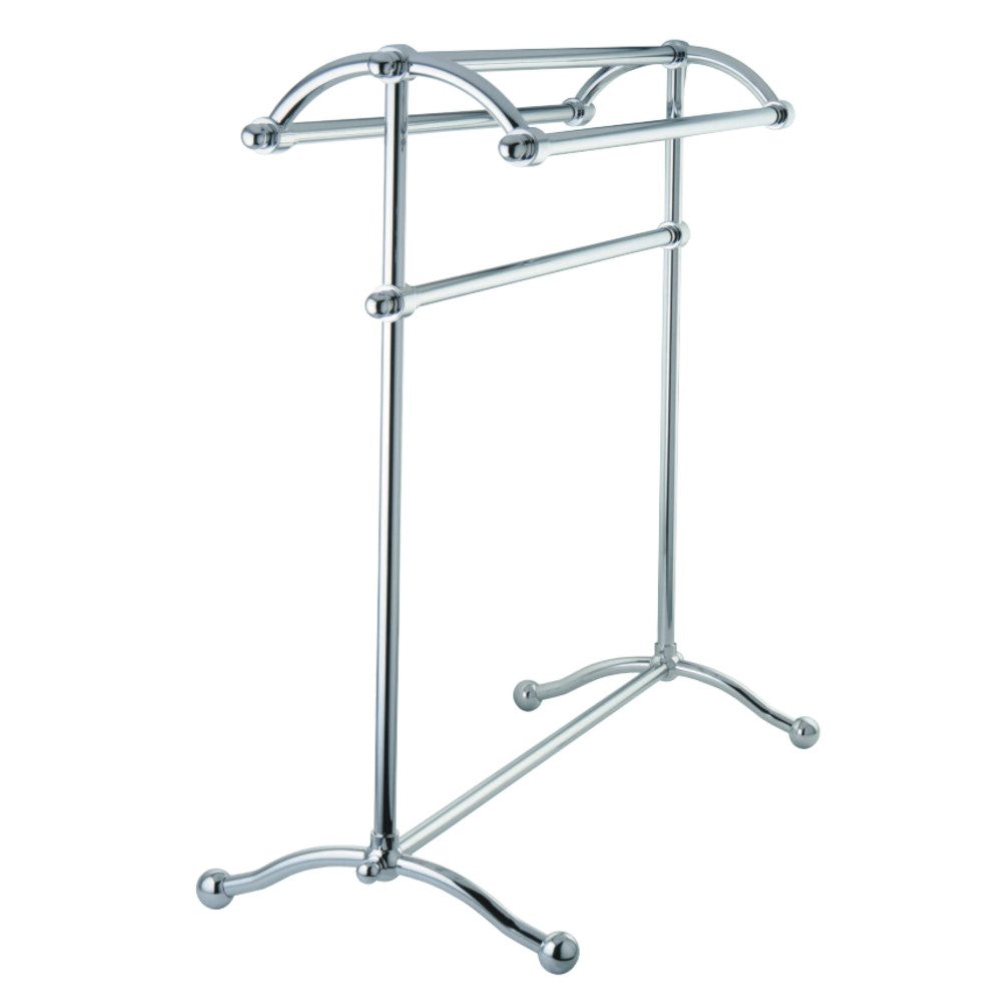 Kingston Brass Scc2291 Pedestal Towel Rack, Polished Chrome