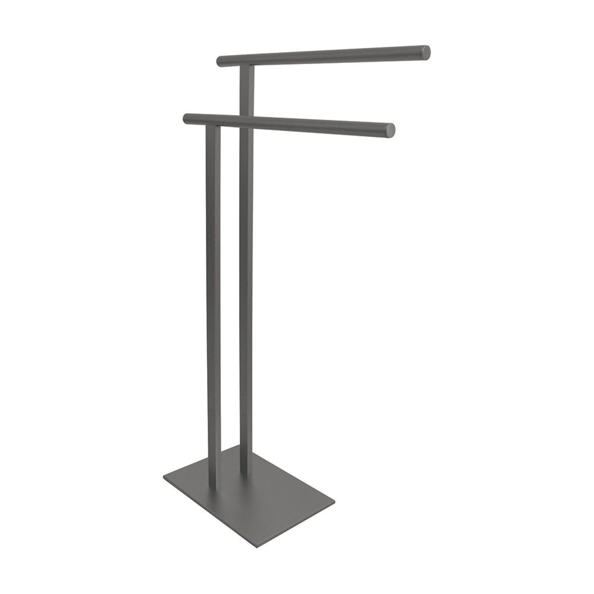 Kingston Brass Scc6035 Freestanding Double Towel Rack, Oil Rubbed Bronze