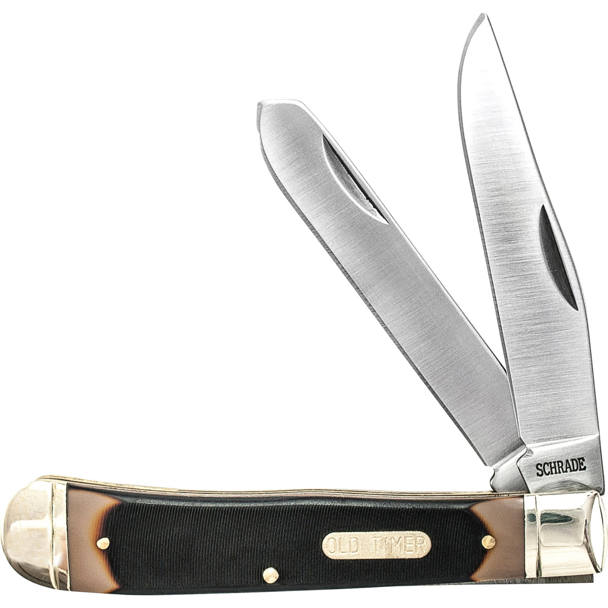 296Ot - Schrade Old Timer Large Trapper. 7Cr17Mov Steel.