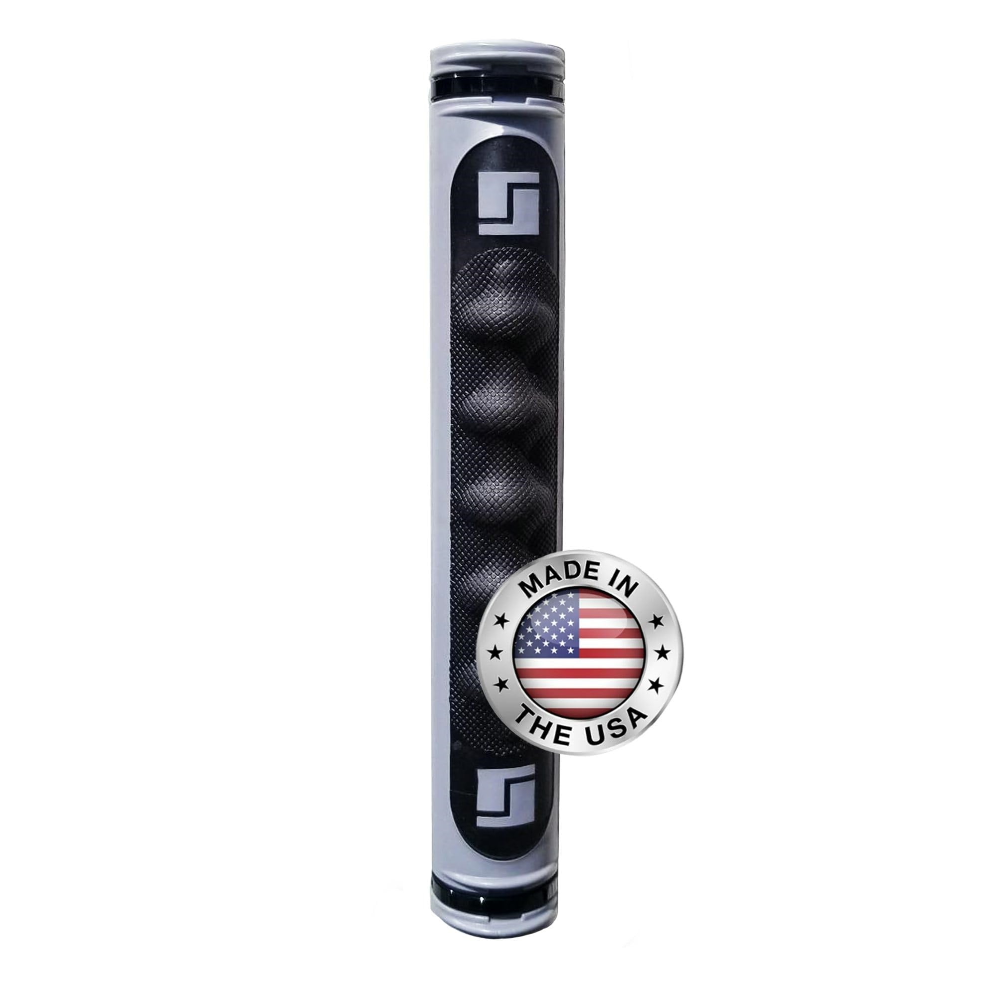 Stromberg Carlson Lend-A-Hand Am-01 Dura Grip Replacement Hand Rail Grips For 1' Diameter Rails - Rubber Rv Handle Grip Replacement - Easy Install Rv Step Handle Cover
