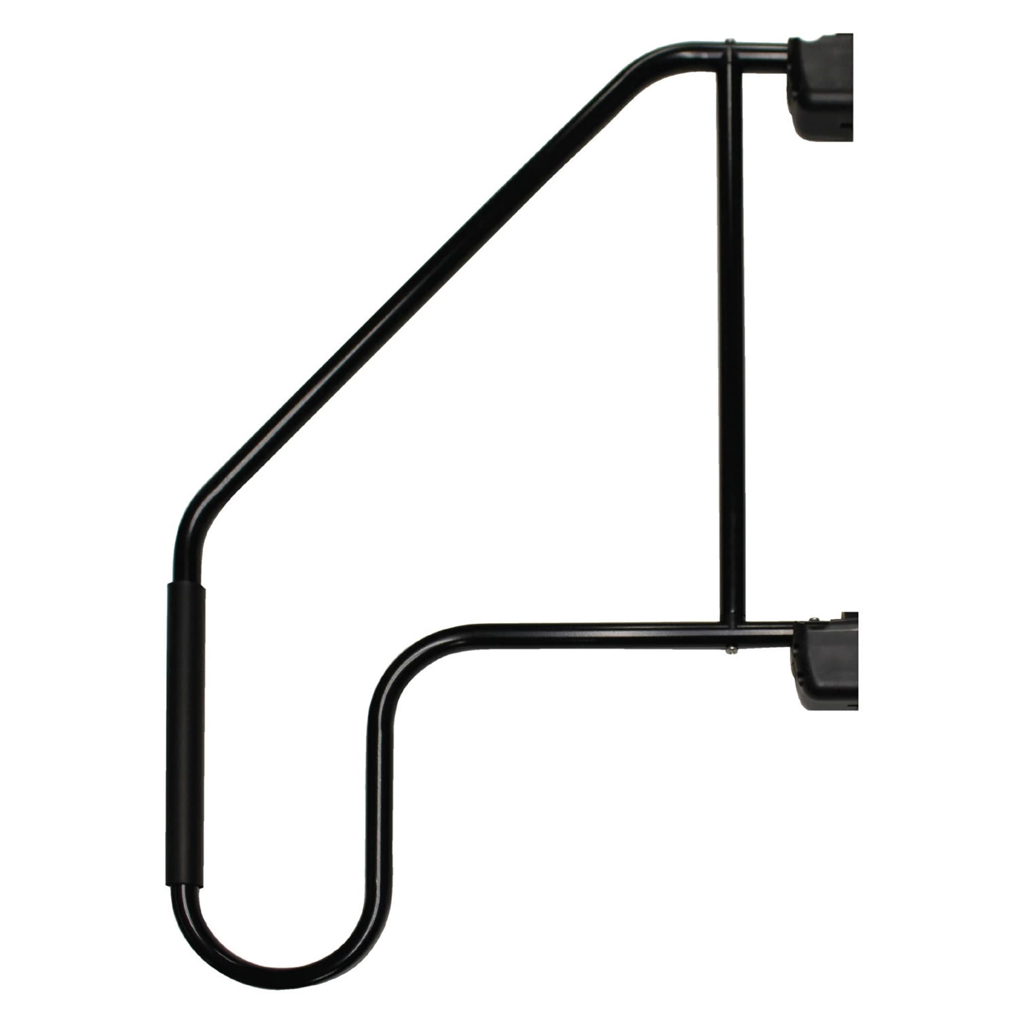 Stromberg Carlson Am-533 Lend-A-Hand Extended Assist Rail - Rv Handrail, Rv Handle Grab Bar By Door, Camper Hand Rail, Rv Step Handrail, Trailer Door Handle, Grab Handle, 37' Overall Drop, Black