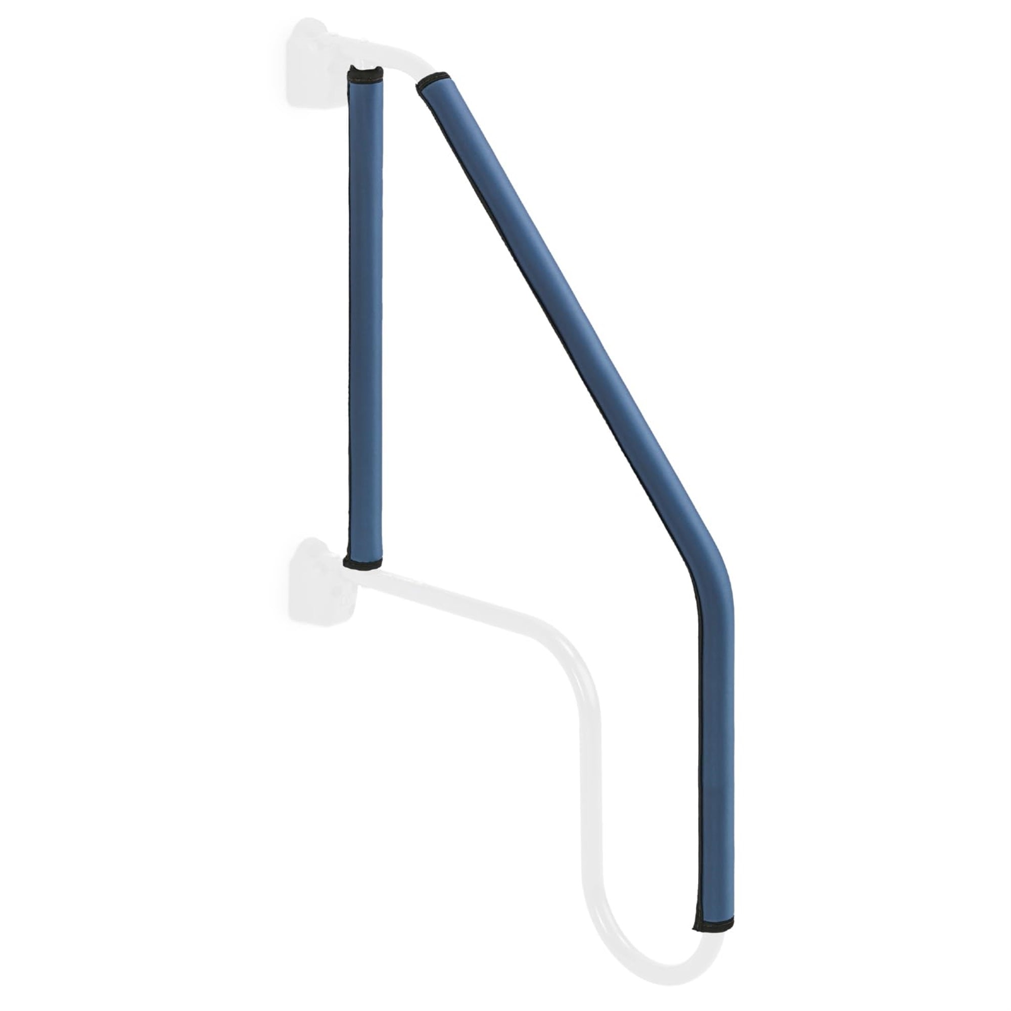 Stromberg Carlson Am-Zip2239B Lend-A-Hand Zip Grip - Rv Handrail Neoprene Grip Cover With Nylon Zipper - Machine Washable - Fits Am-533 Extended Assist Rail - Set Of 22 & 39' (Blue)