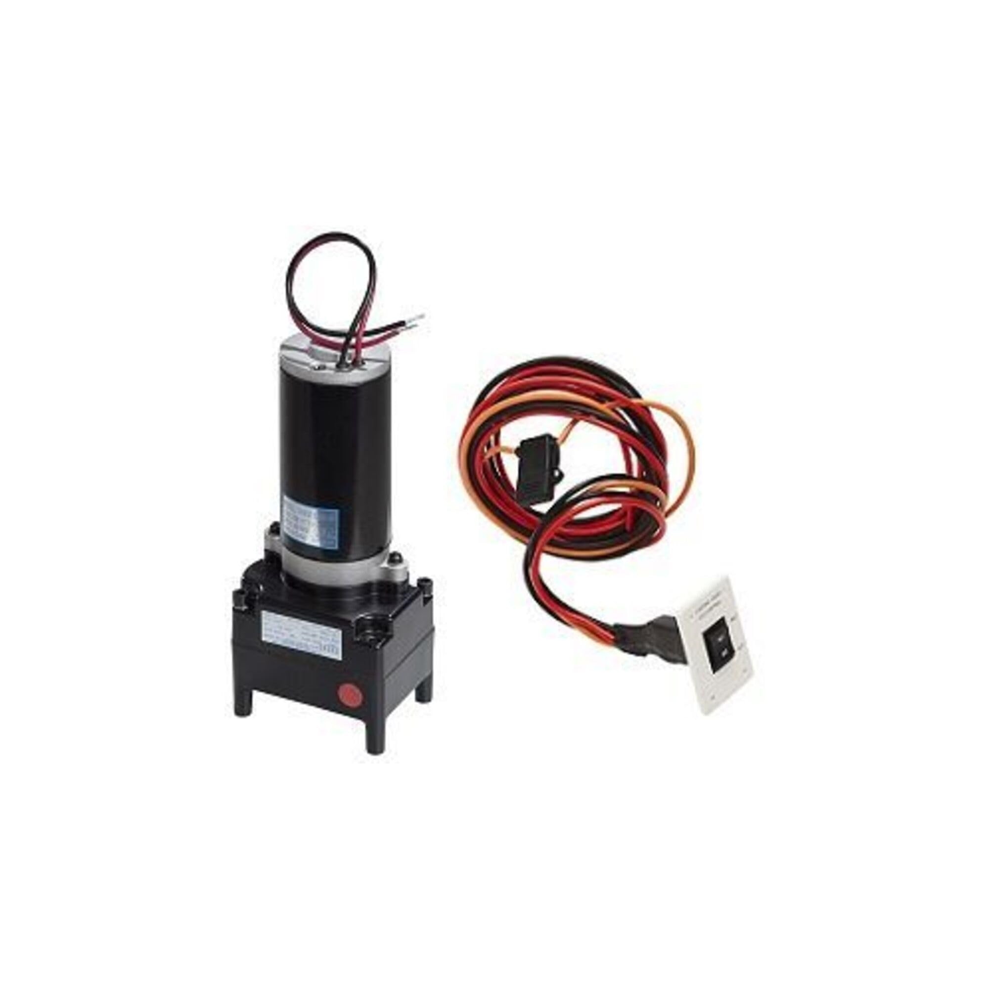 Stromberg Carlson Lg-242728 Replacement Landing Gear Motor & Switch - Compatible With Lippert, Venture & Pac-Rim Landing Gear Systems - High-Speed Motor, 5000 Lb Capacity, 150 Rpm