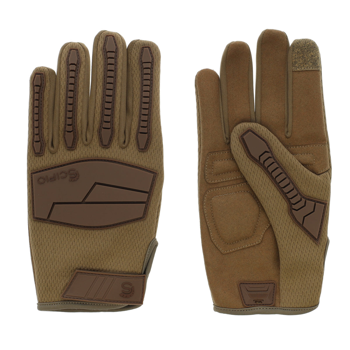 Scipio Reinforced All-Terrain  Glove Scpmg004Xl With Tpr Protection For  Motorcycle Hunting Outdoor-Xl