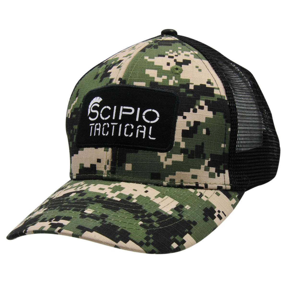 Scipio Digital Camo Baseball Cap Scpo1Camo Adjustable Baseball Hat For Running Outdoor Workouts All Season Snapback Mesh Tactical Operator Hat