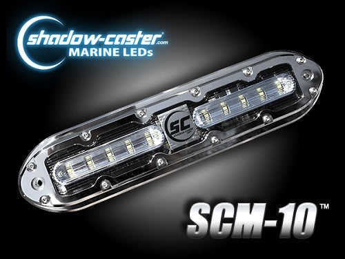 Shadow Caster Scm10 Underwater Led Light Ultra Blue