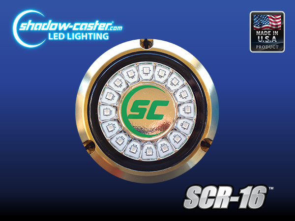 Shadow Caster Scr16 Underwater Led Light Bimini Blue