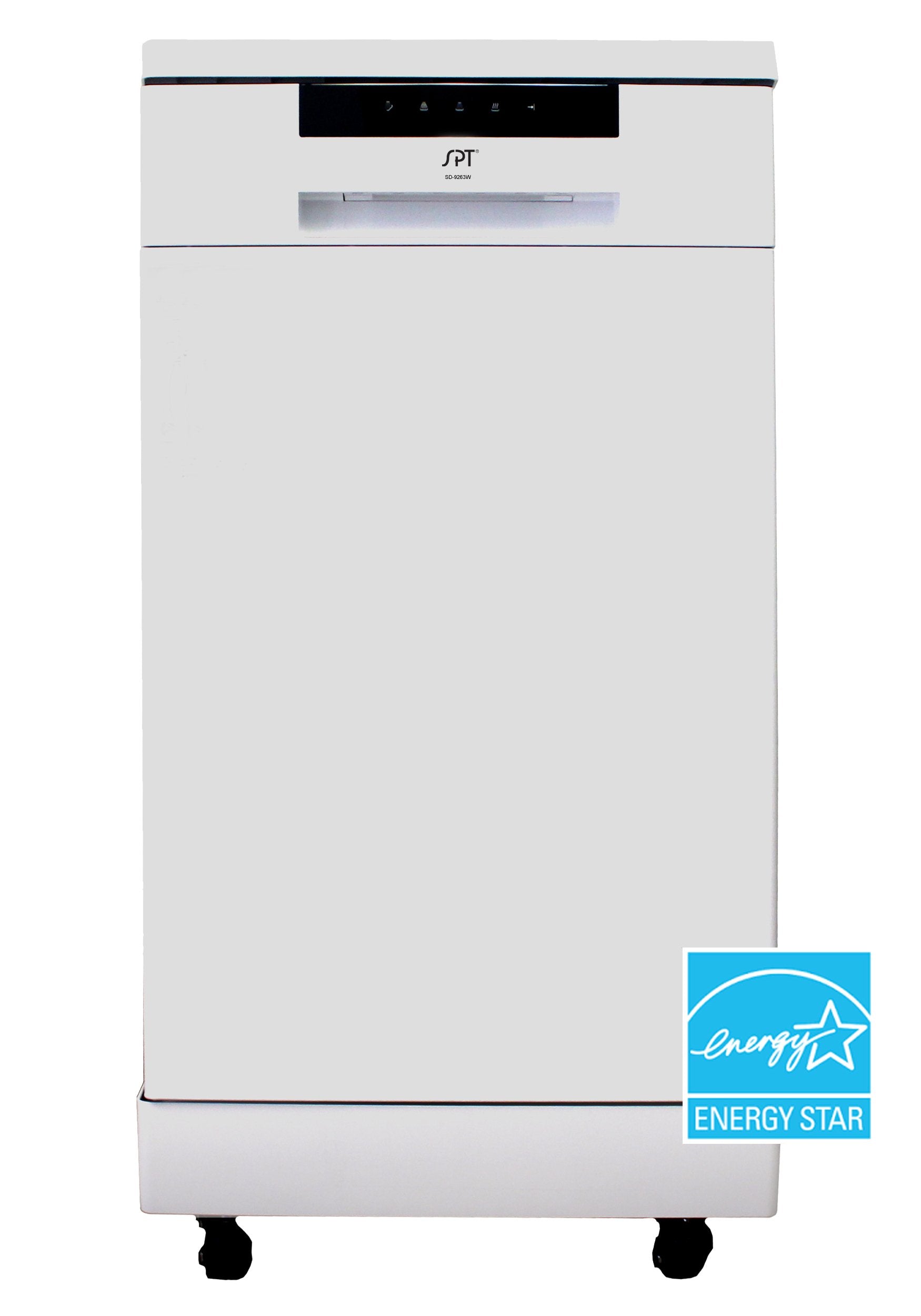 18″ Portable Dishwasher with Energy Star - White