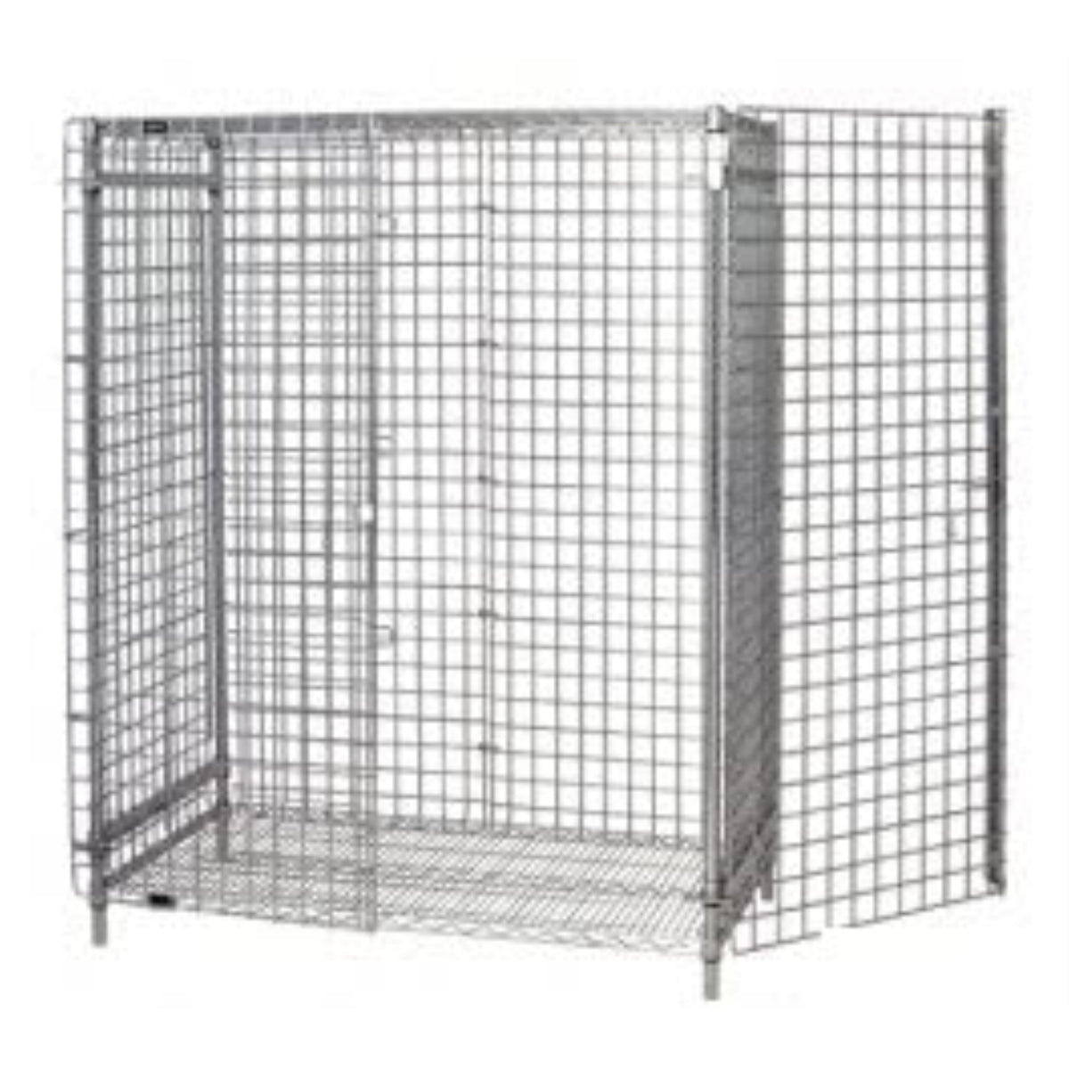 Security Door, For Use With 48W Security Units, Chrome Plated Finish