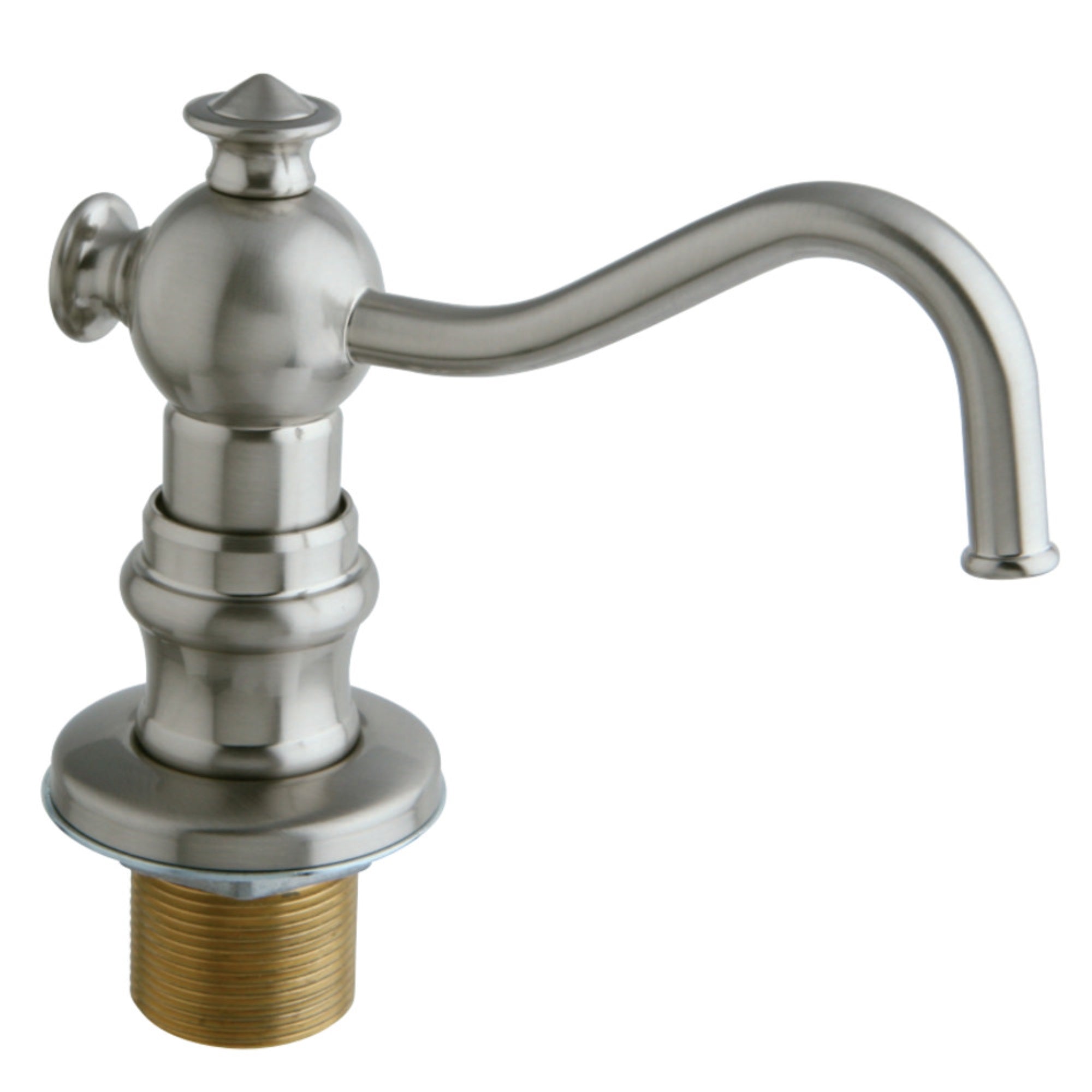 Kingston Brass Sd7608 Vintage Soap Dispenser, Brushed Nickel