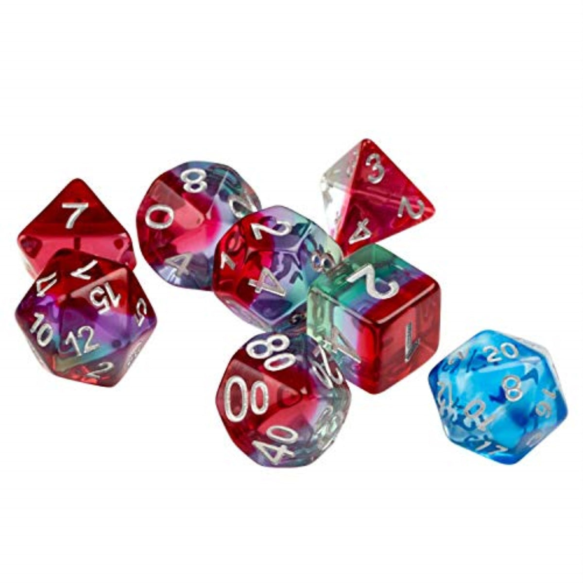 Sirius Dice 7-Set Watermelon Sv