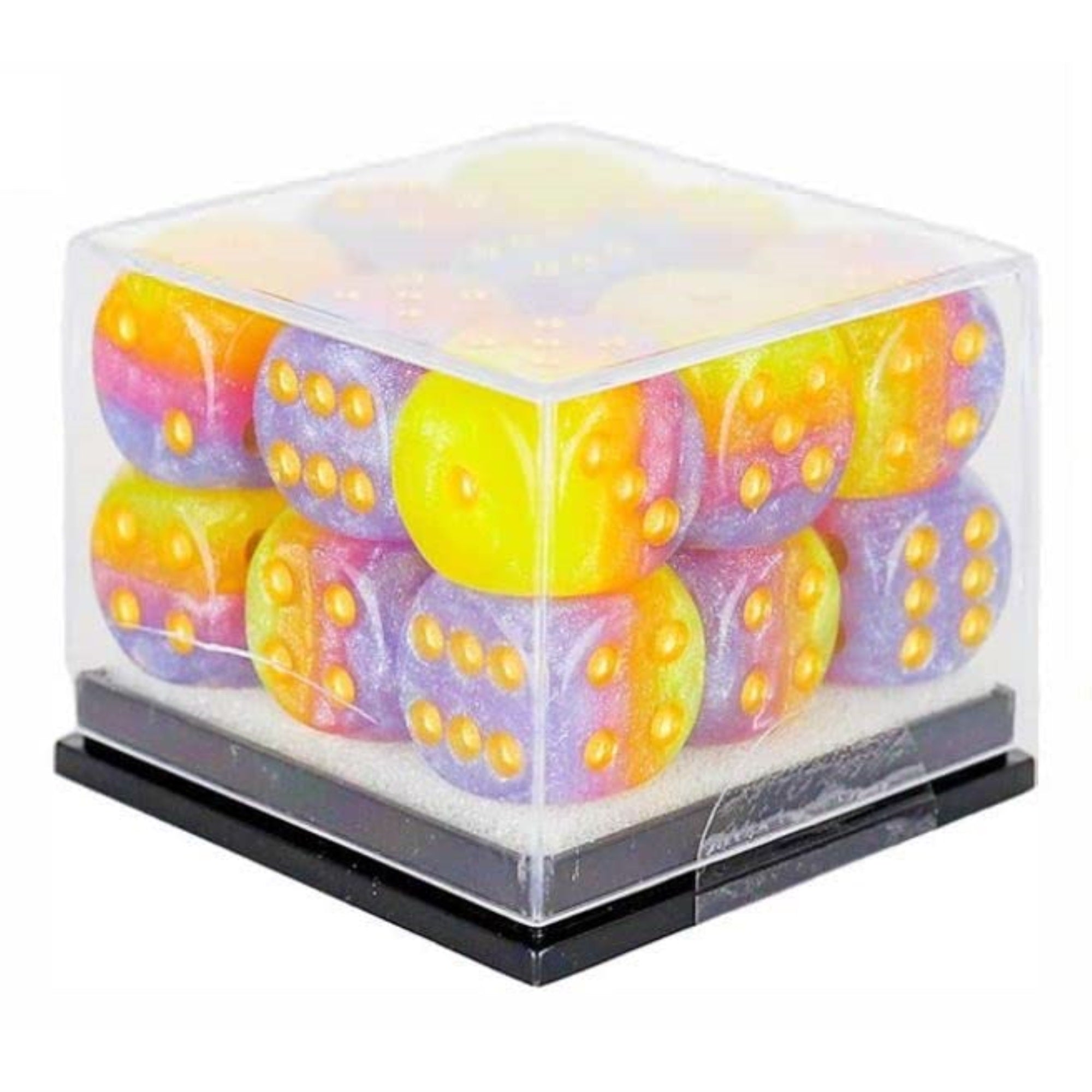 Sirius Dice Tahitian Sunset D6 Dice 18-Pieces Set, 12 Mm Size