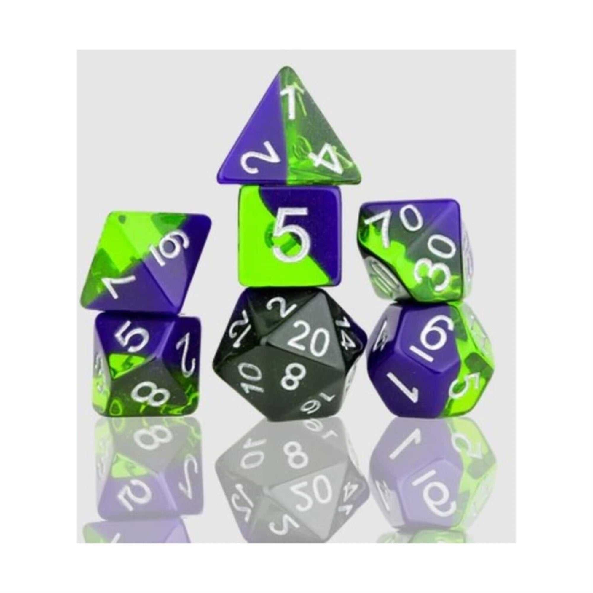 Sirius Dice Poly Set - Sea Glass (7)
