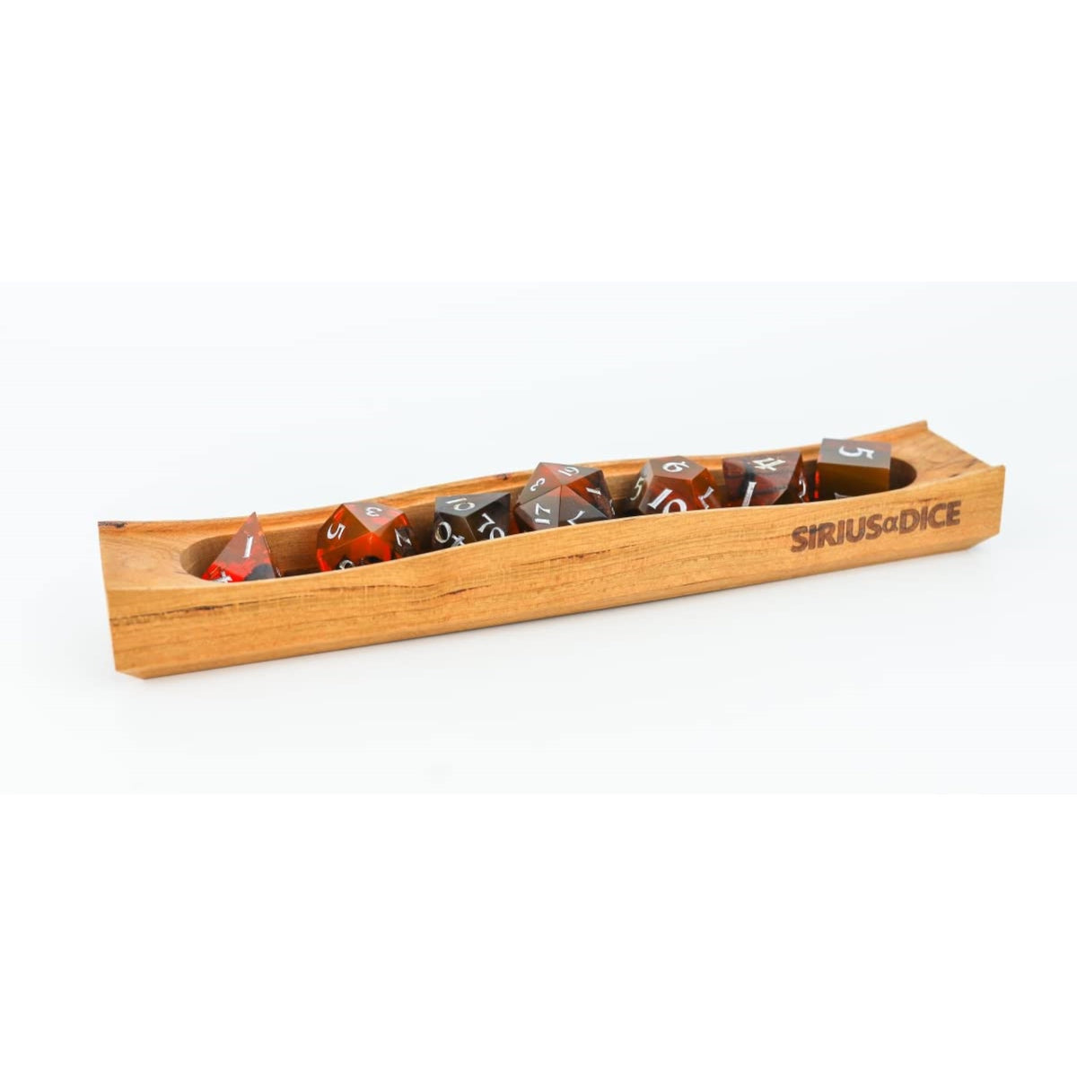 Sirius Dice Sdz002002 Thuja Sutchuensis Crimson Grove Limited Edition Dice Set Red - Set Of 7