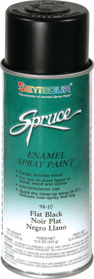 Spruce Flat Black General Use Enamel