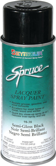 Spruce Semi-Gloss Black Lacquer