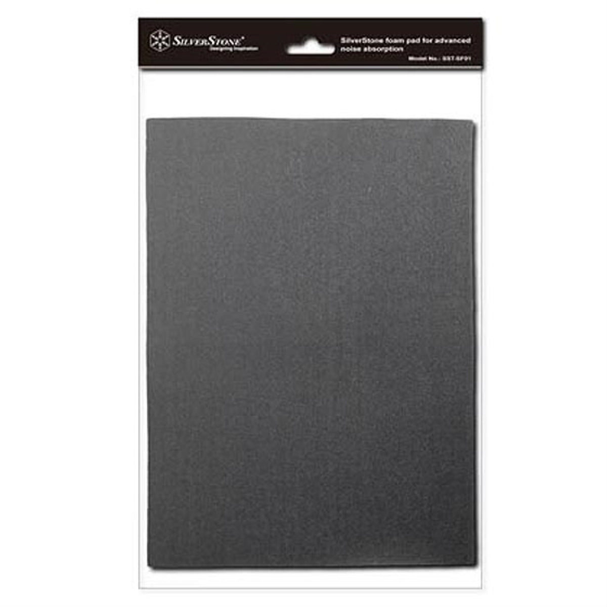 Silent Foam, Sound Dampening Acoustic Foam Material, Black, 21X15 Inches, 4Mm Thick, 2 Pcs
