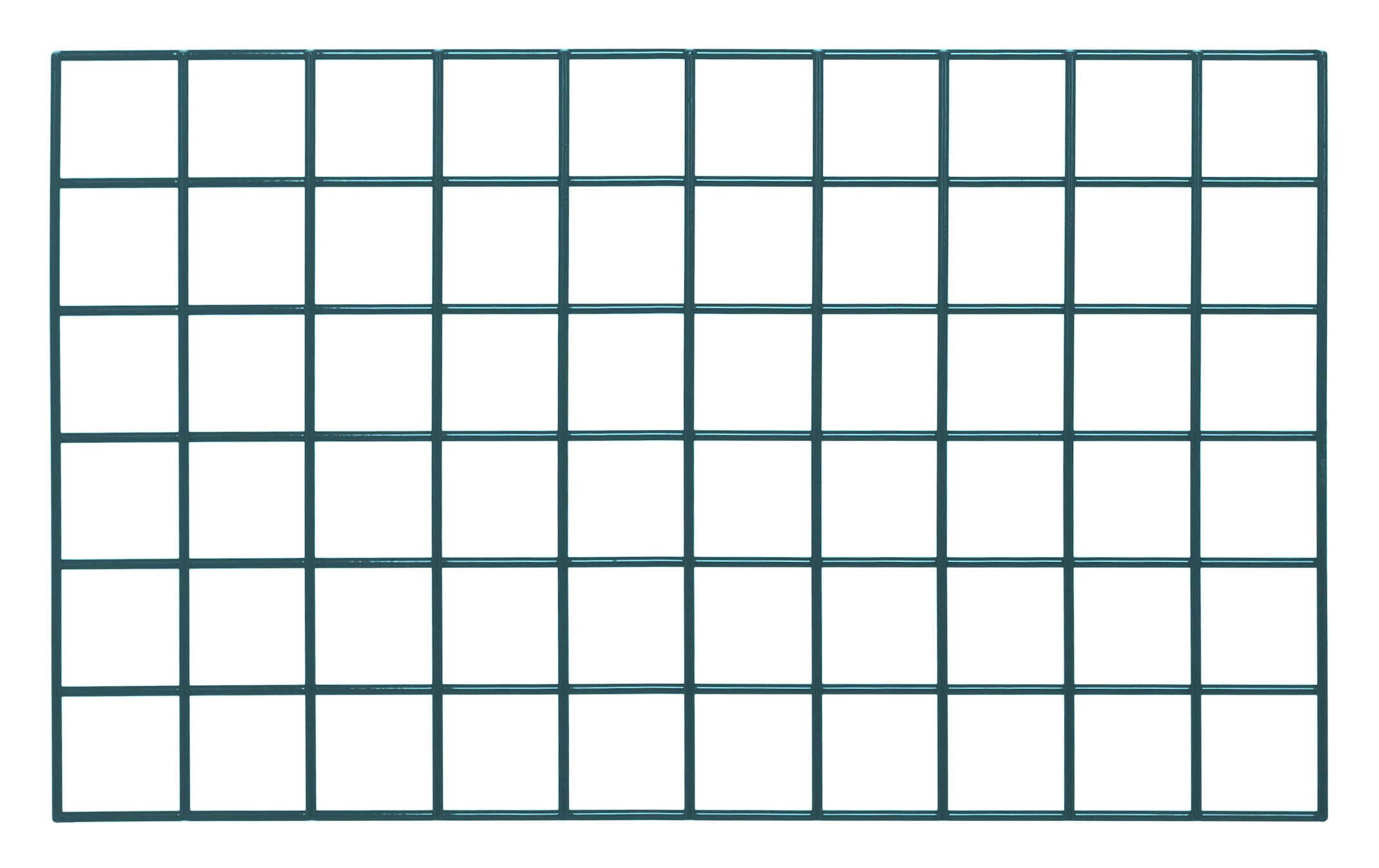 Store Grid Panel, 30"W x 18"H, green epoxy antimicrobial finish, NSF (does not include mounting brackets)