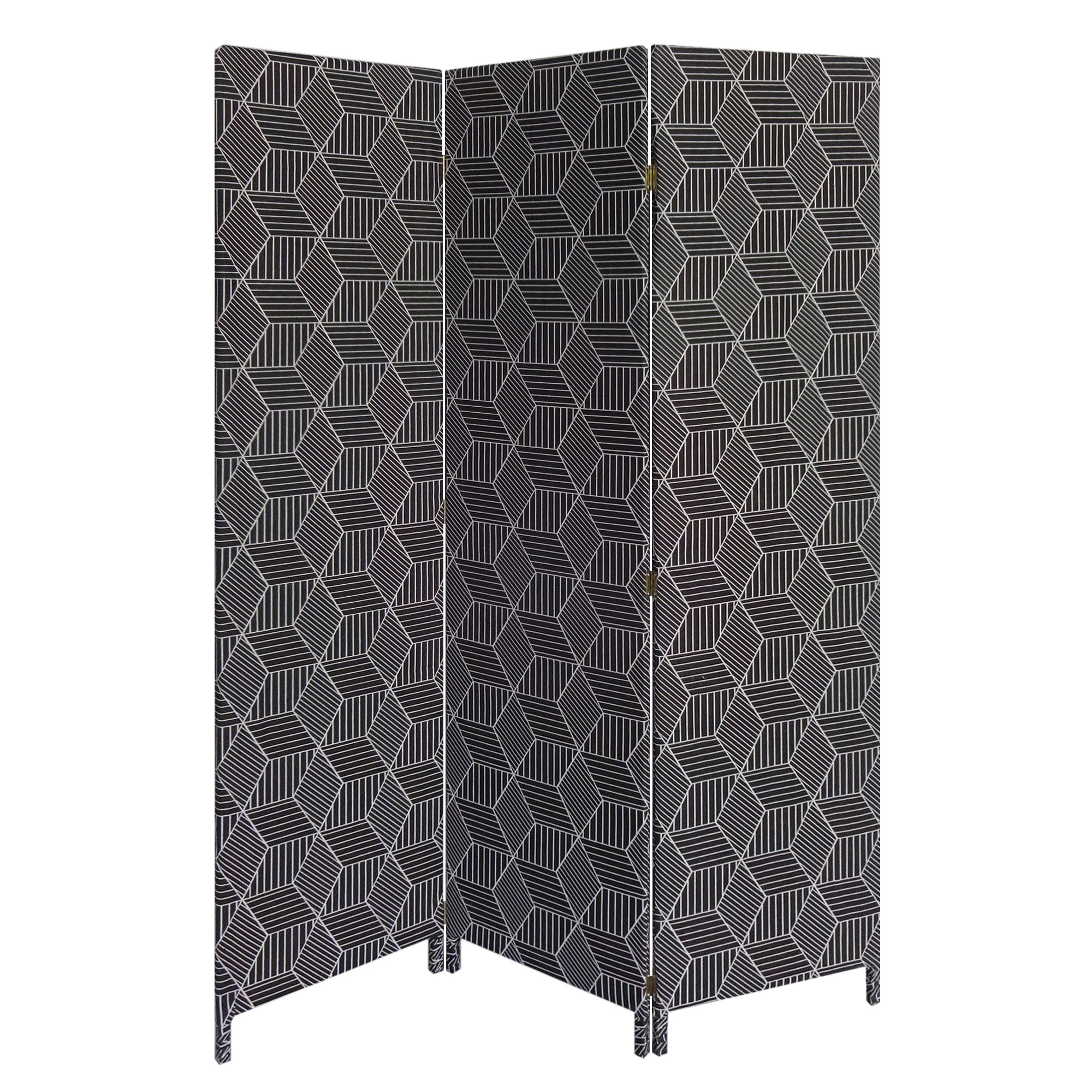 Screen Gems 3 Panel Fabric Kelvin Screen Sg-382