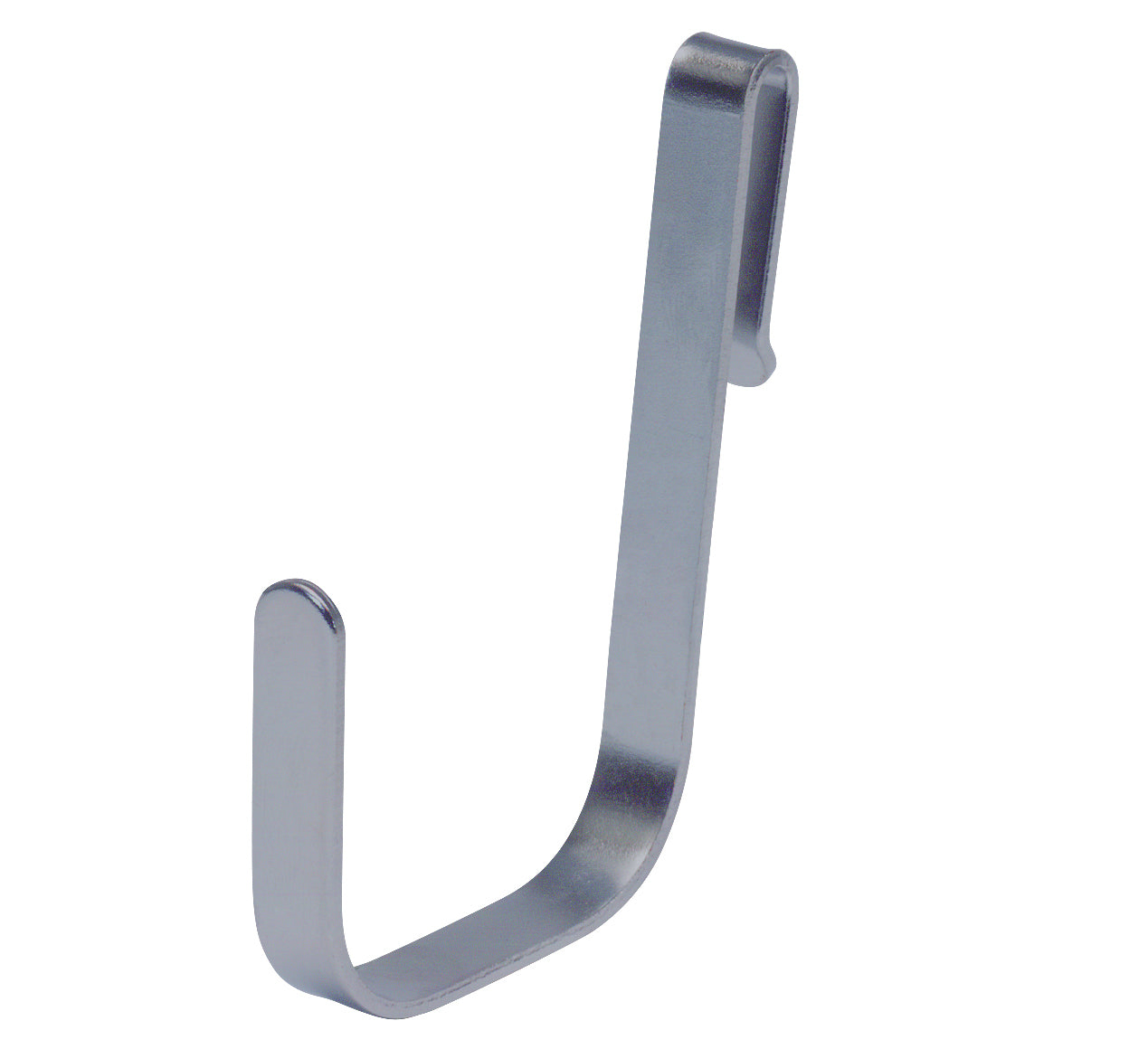 Store Grid Large Hook, 1/4"W x 2-1/2"D x 3-3/4"H, gray epoxy antimicrobial finish, NSF