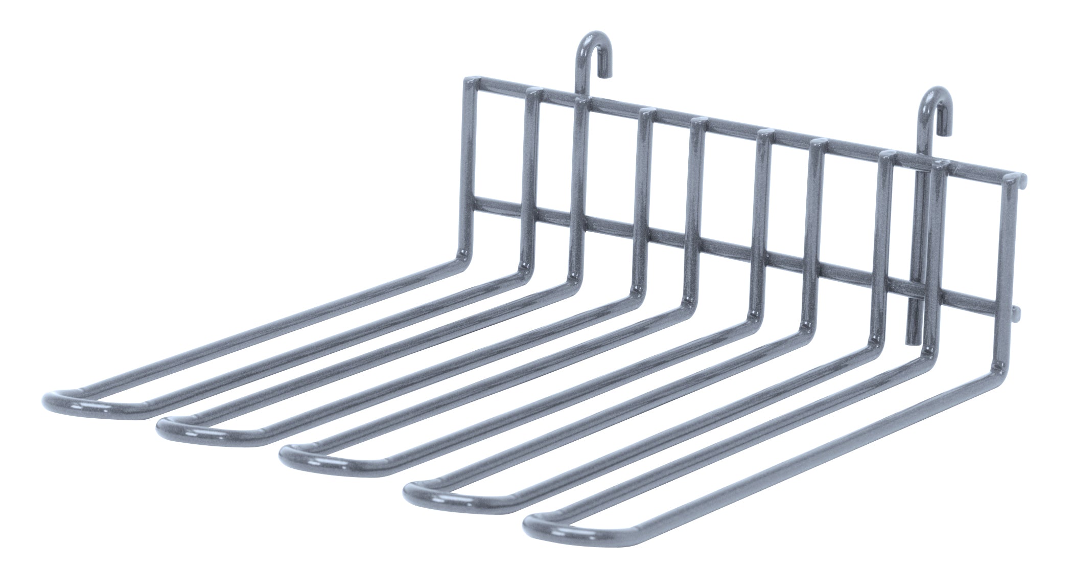 Store Grid Large Utensil Holder, 10-1/2"W x 11"D x 4-1/4"H, gray epoxy antimicrobial finish, NSF