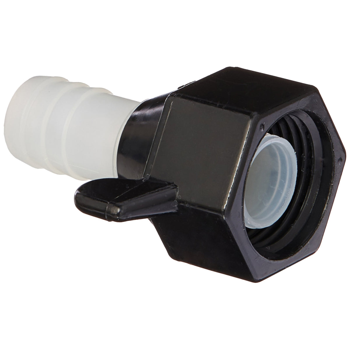Shurflo (244-2926 1/2' X 14 Npt X 1/2' Barb Straight Wingnut Swivel Adapter