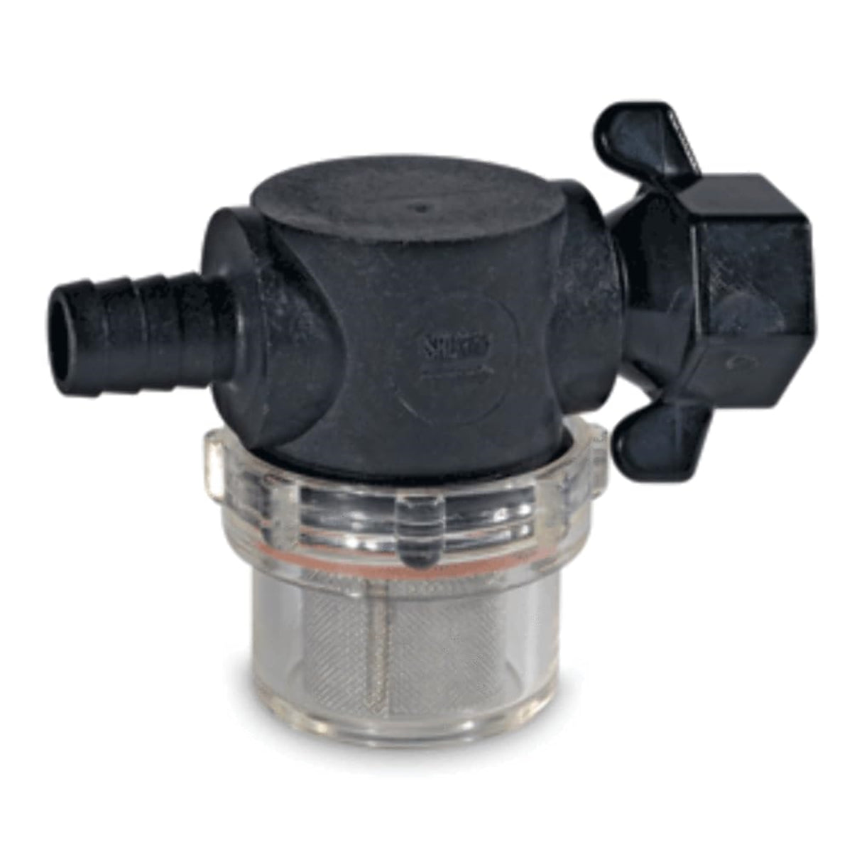 Shurflo 255-325 1/2' Barb Swivel Nut Strainer
