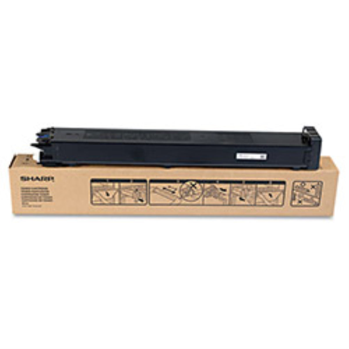 Sharp Mx-2600N 1-Sd Yld Black Toner, 18K Yield