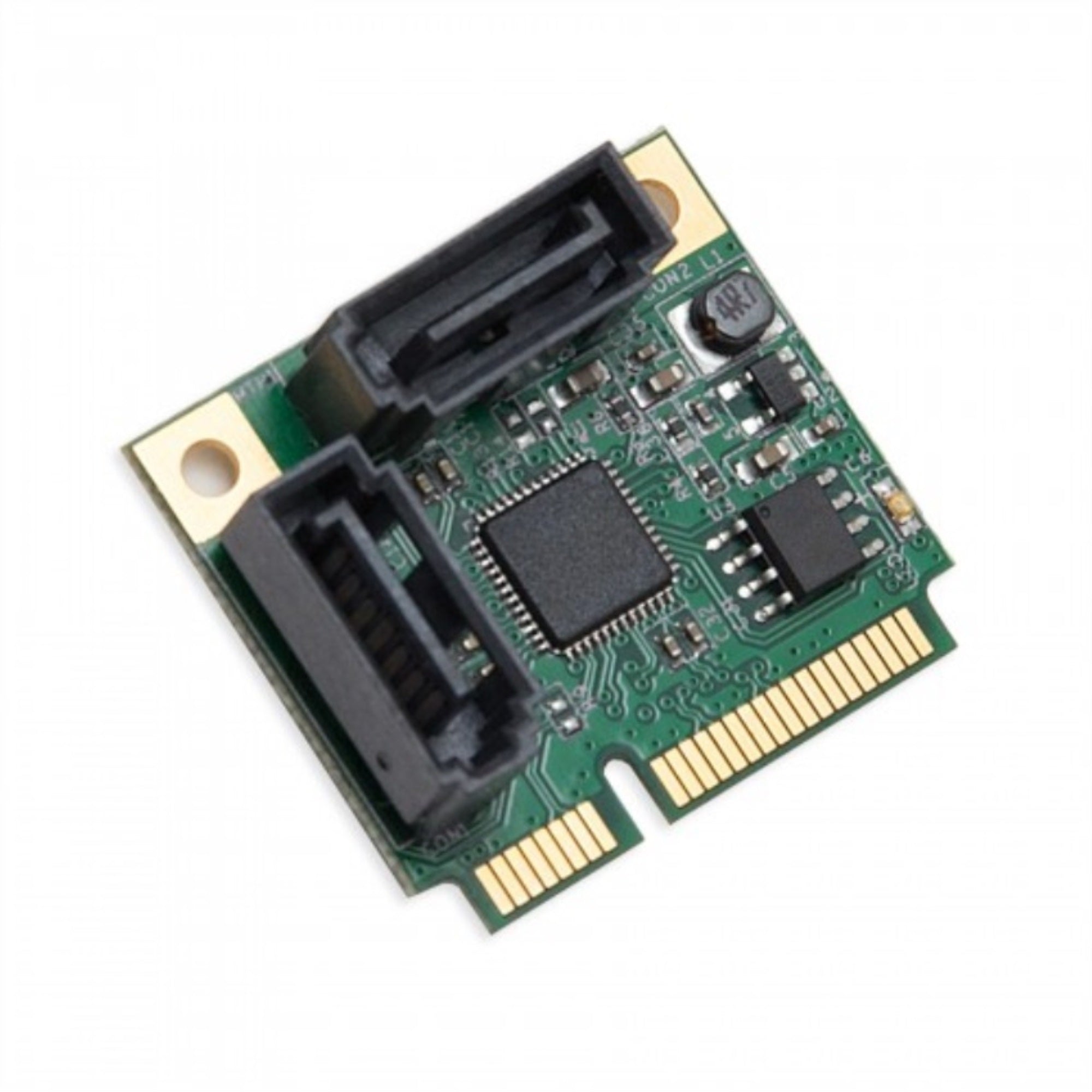 Mini PCI Express 2.0 2-Port SATA6G Card, with RAID, ASM1061 Chipset
